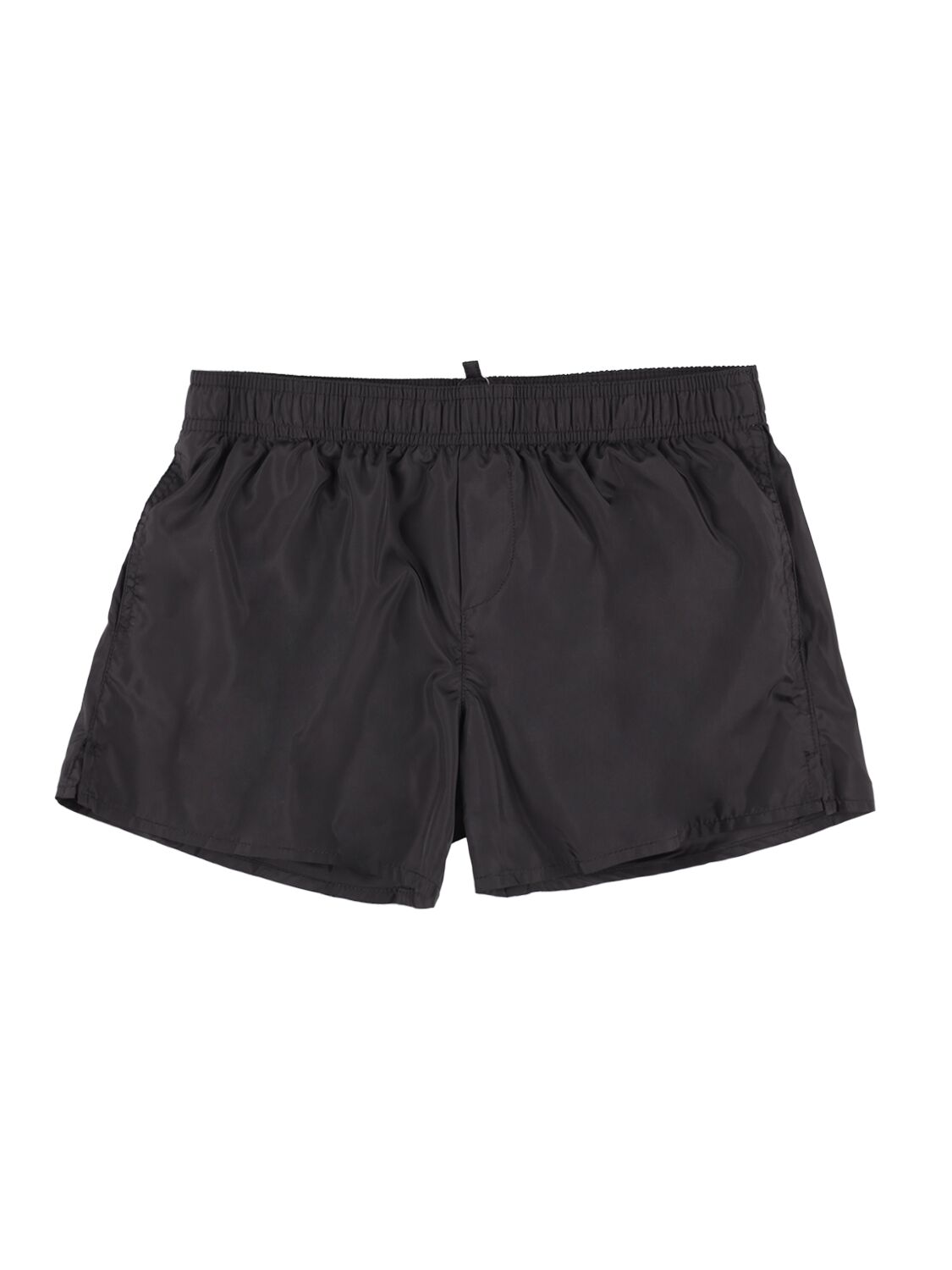 Dsquared2 Kids' Nylon Swim Shorts In Black