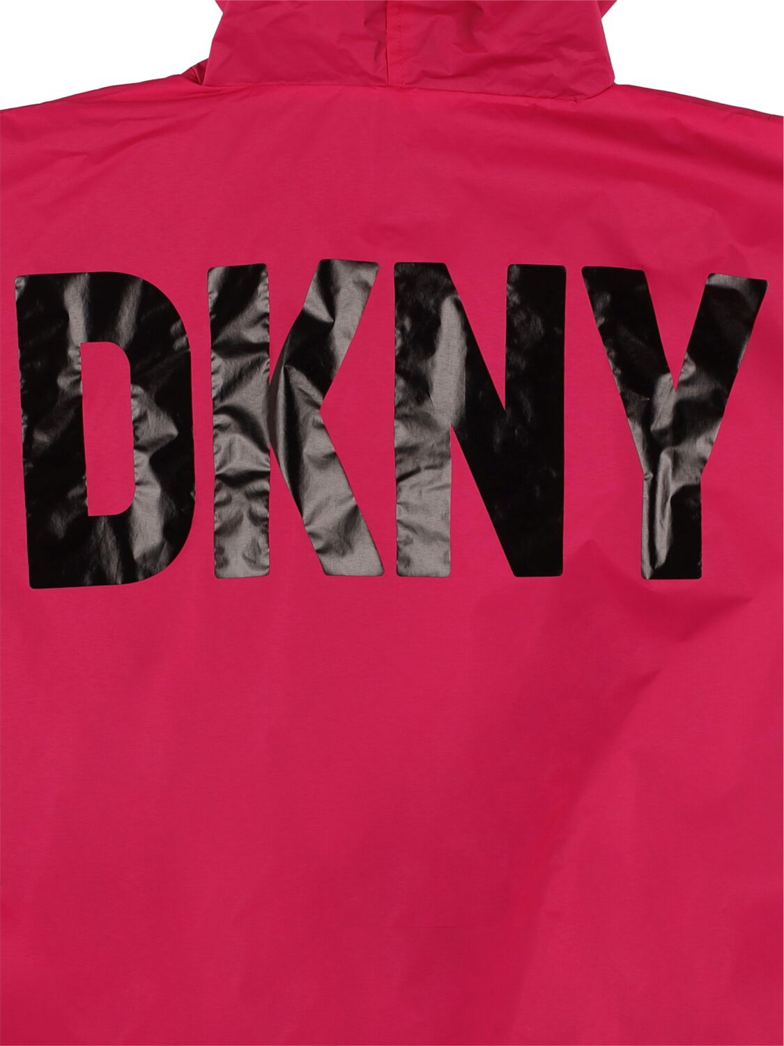 Reversible nylon windbreaker cape - DKNY - Girls