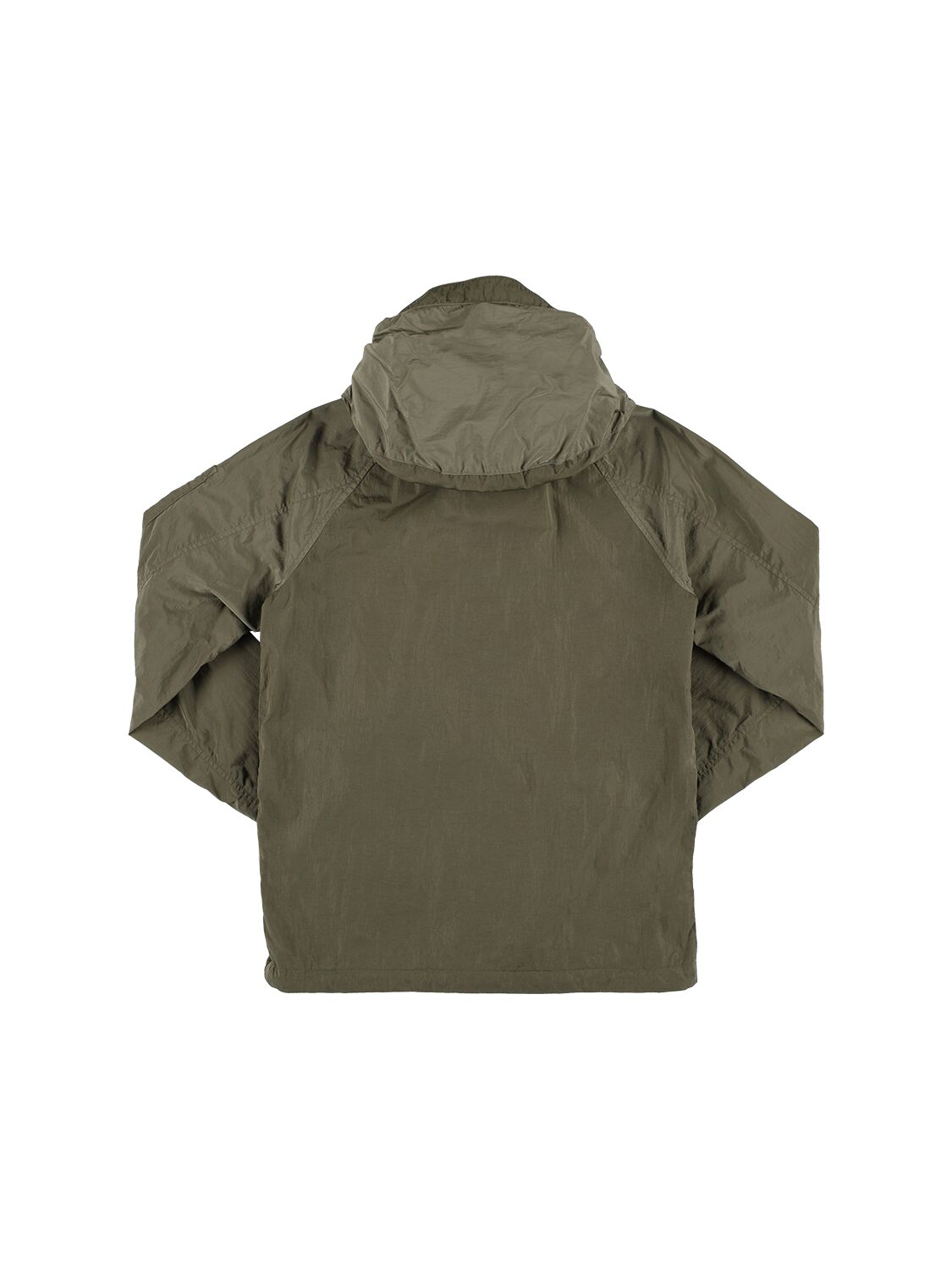 C.p. Company Kids' Recycled Nylon Jacket In Military Green | ModeSens