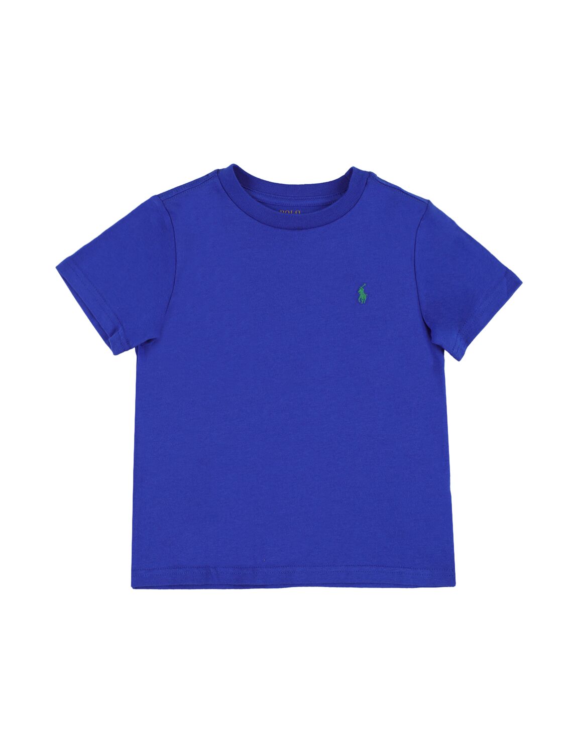 Ralph Lauren Kids' Logo刺绣棉质平纹针织t恤