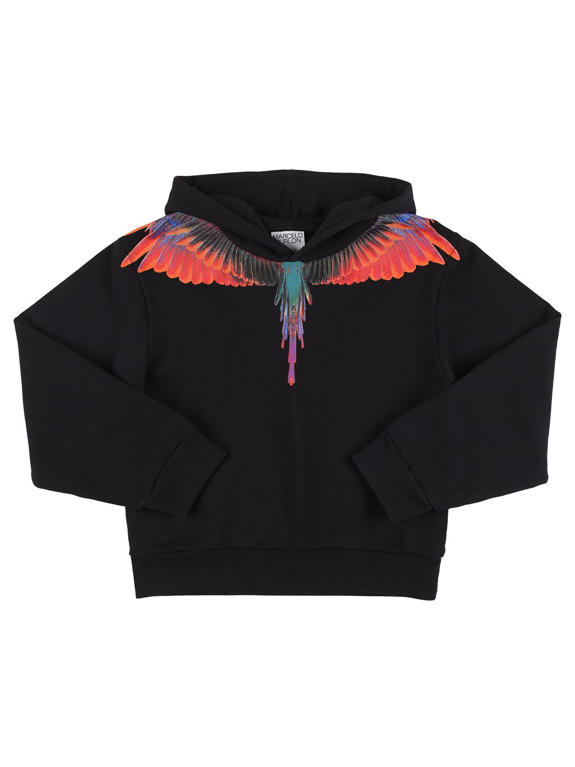 Wings Print Cotton Sweatshirt Hoodie – KIDS-BOYS > CLOTHING > SWEATSHIRTS