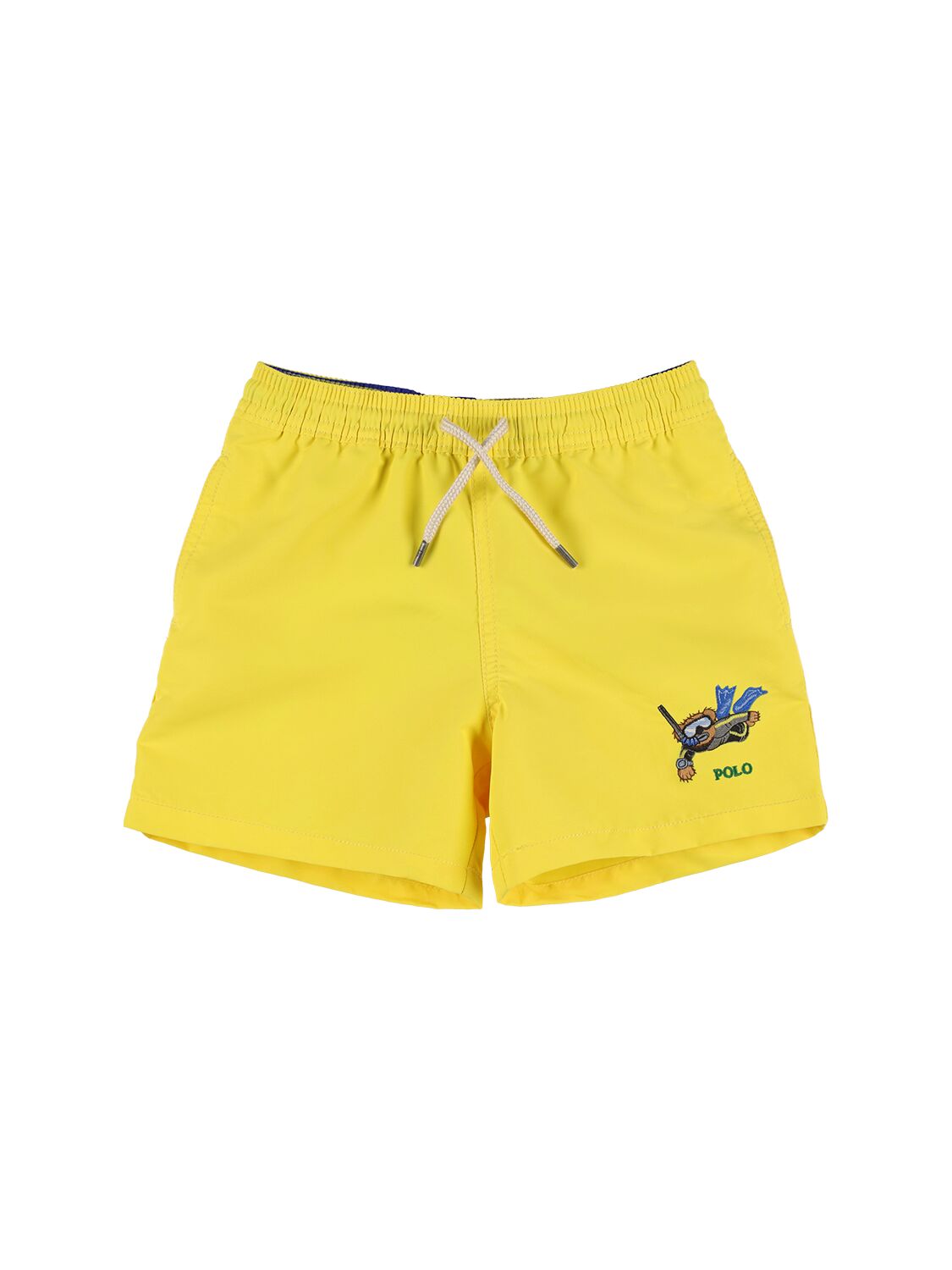 Logo Embroidered Nylon Swim Shorts – KIDS-BOYS > CLOTHING > SWIMWEAR