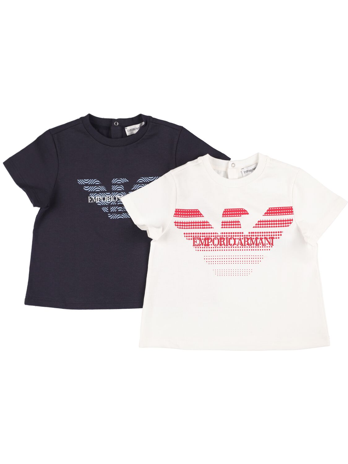 Set Of 2 Logo Cotton Jersey T-shirts – KIDS-BOYS > CLOTHING > T-SHIRTS