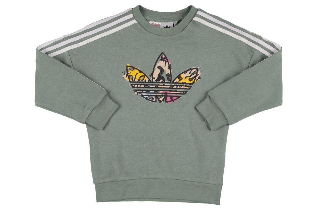 Embroidered Cotton Blend Sweatshirt – KIDS-GIRLS > CLOTHING > SWEATSHIRTS