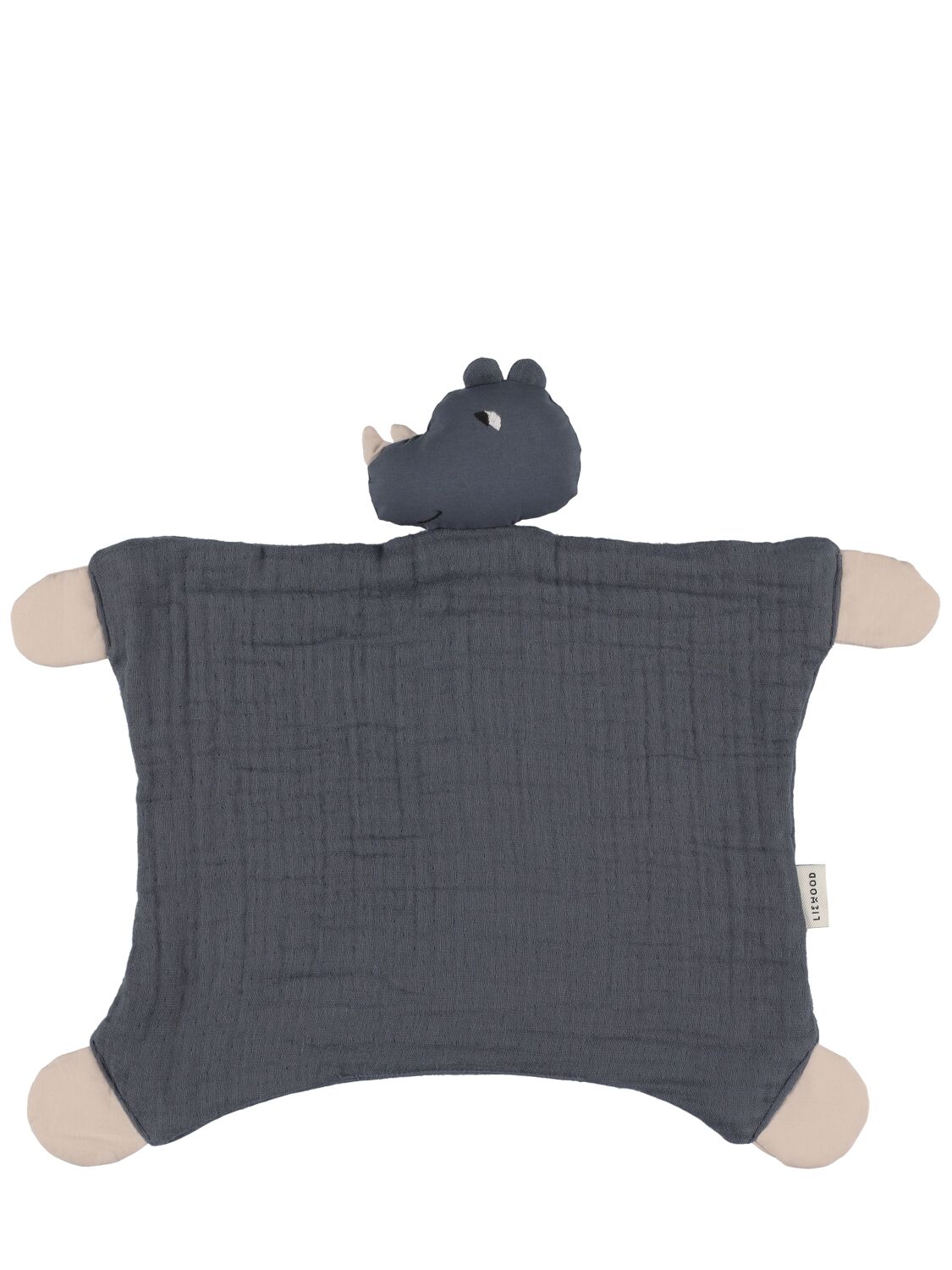Liewood Kids' Rhino Organic Cotton Cuddle Teddy In Dark Blue