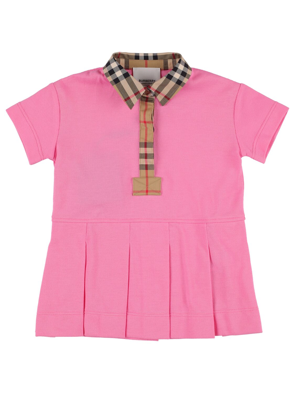 Check Cotton Polo Dress – KIDS-GIRLS > CLOTHING > DRESSES