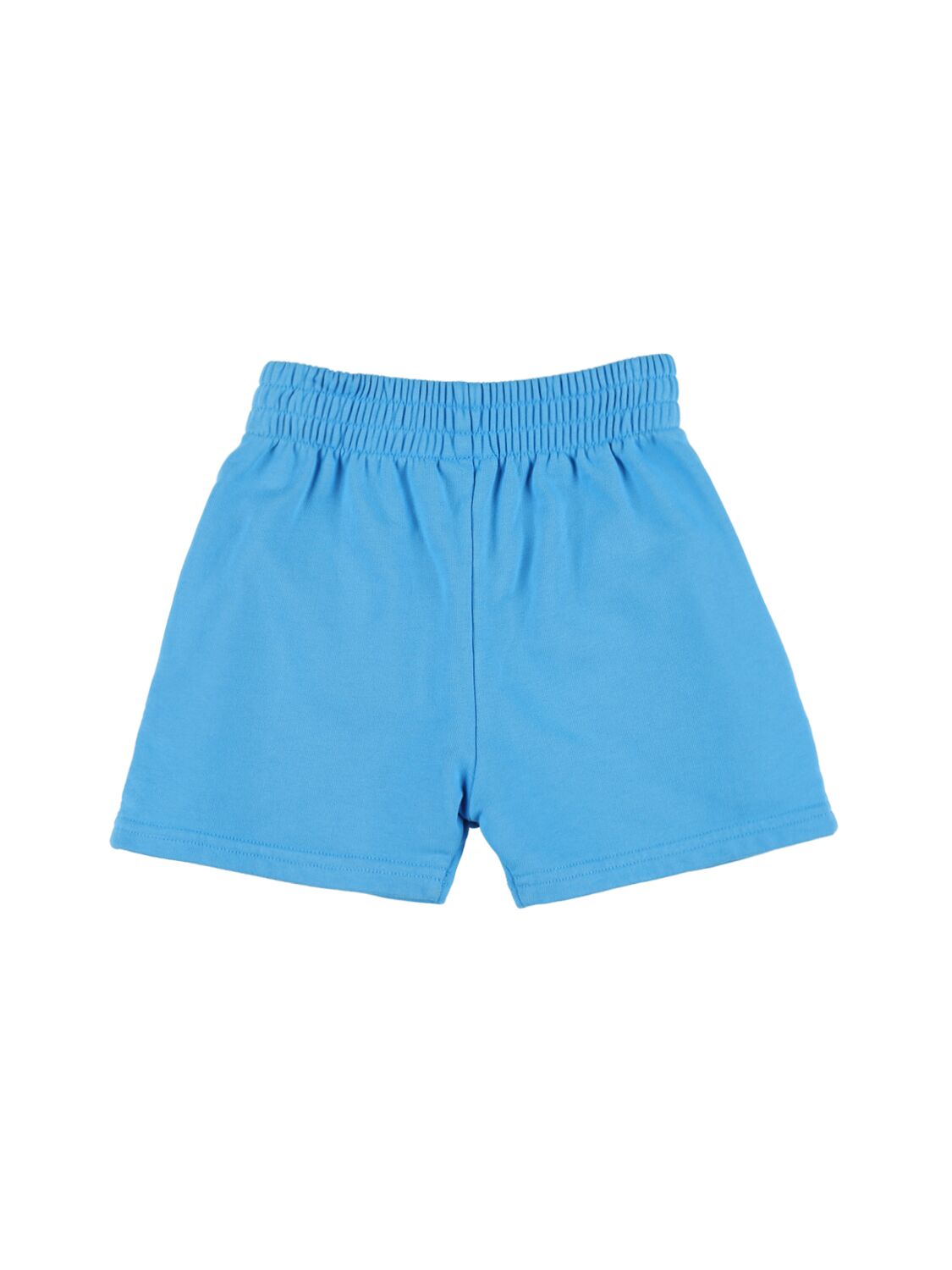 Shop Balenciaga Cotton Shorts In Blue,white