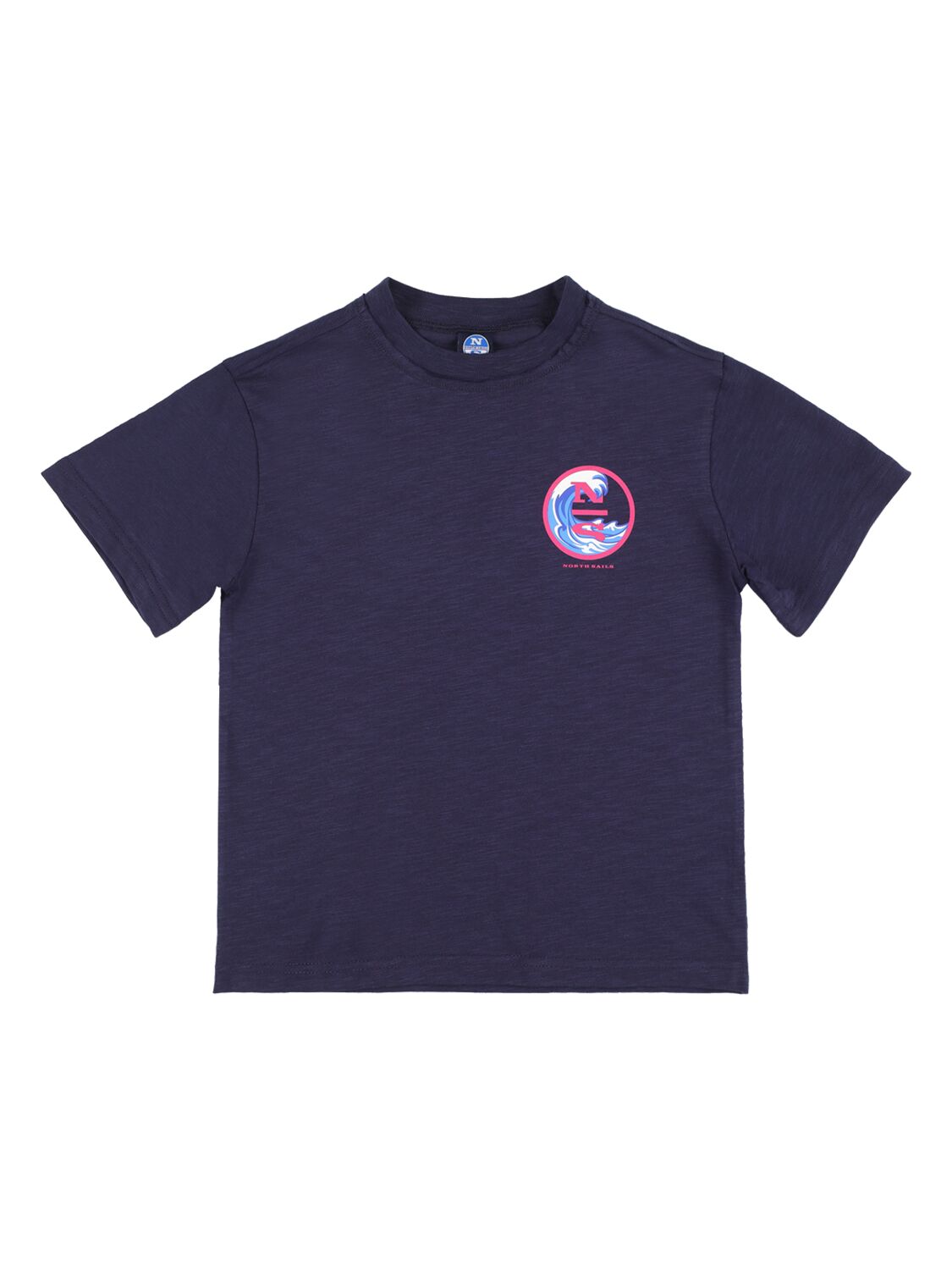 North Sails Kids logo-print Cotton T-shirt - Farfetch