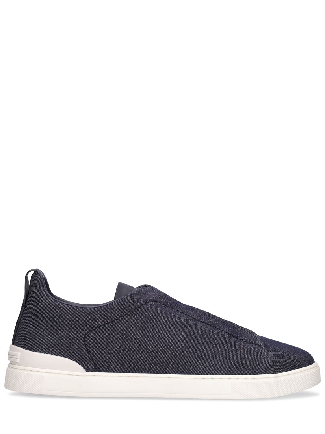 Triple Stitch Leather Low-top Sneakers – MEN > SHOES > SNEAKERS