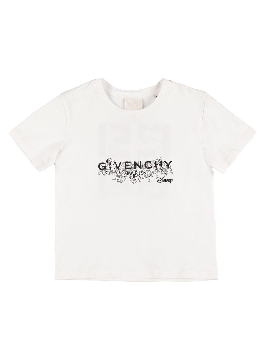 Givenchy Disney印花logo棉质t恤 In White