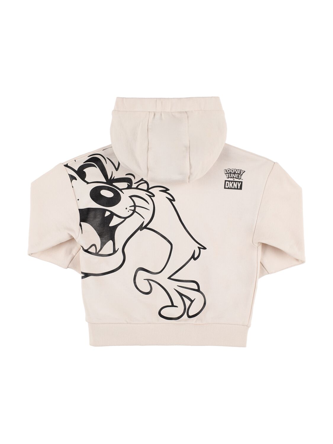 Looney Tunes Logo Print Cotton Hoodie – KIDS-BOYS > CLOTHING > SWEATSHIRTS