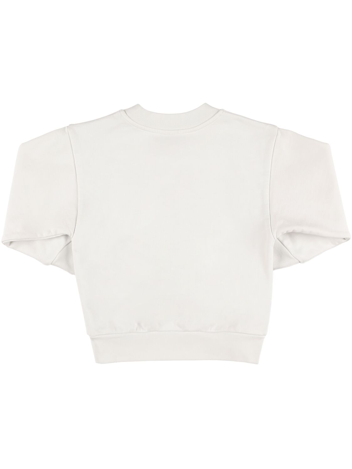 Shop Balenciaga Crewneck Sweatshirt In Dirty White