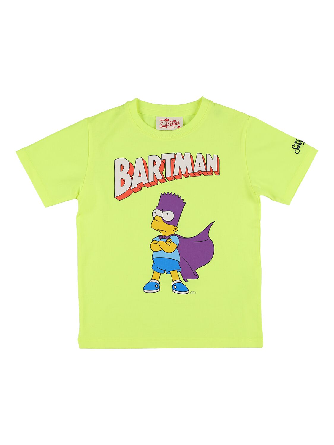Bart Simpson Print Cotton Jersey T-shirt – KIDS-BOYS > CLOTHING > T-SHIRTS
