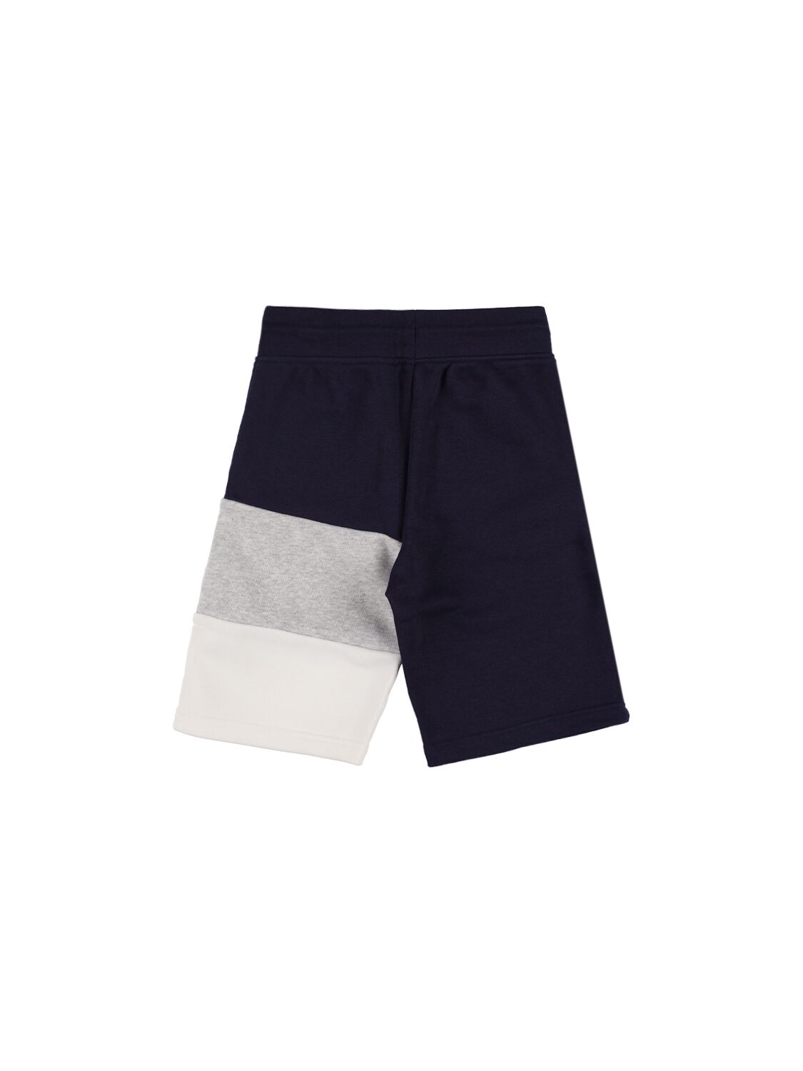 Hugo Boss Boys Blue Cotton Logo Shorts In Navy