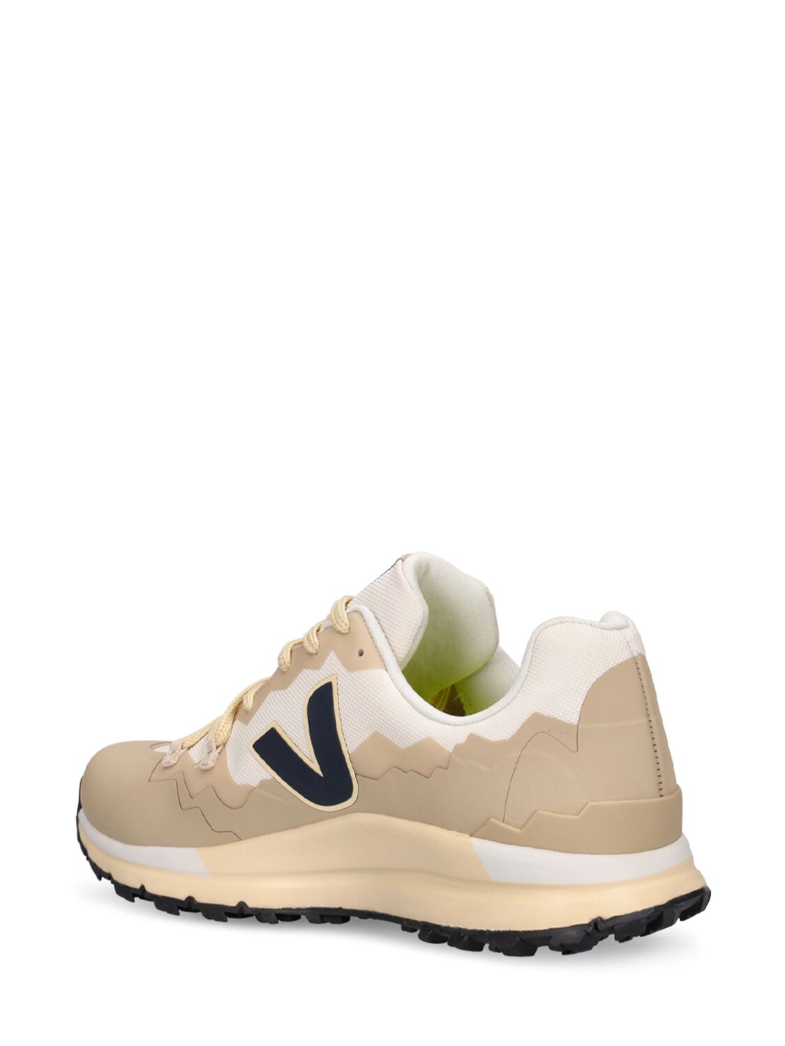 Shop Veja Vibram Fitz-roy Trekking Sneakers In Beige