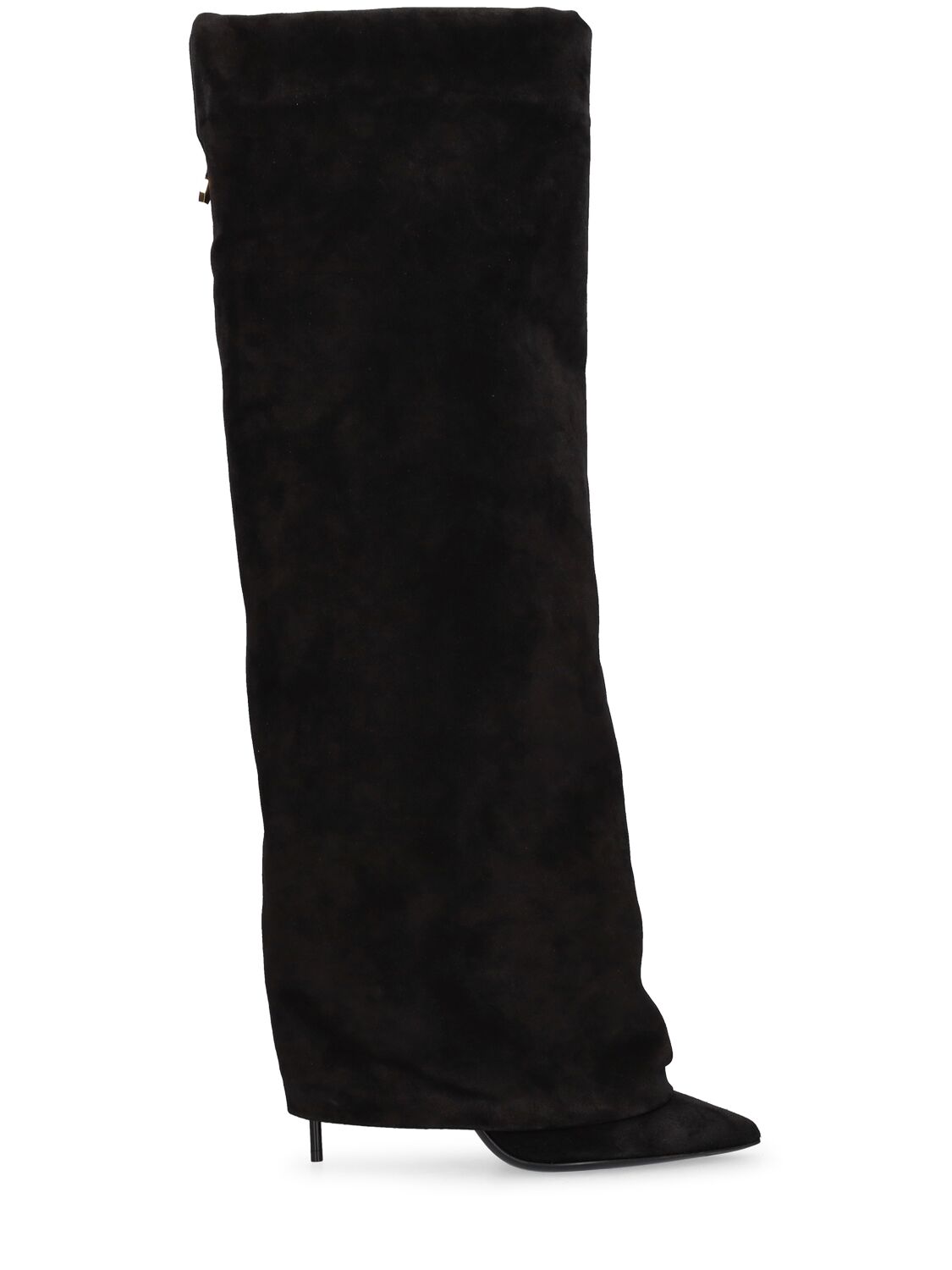 95mm Suede Over-the Knee Boots – WOMEN > SHOES > BOOTS