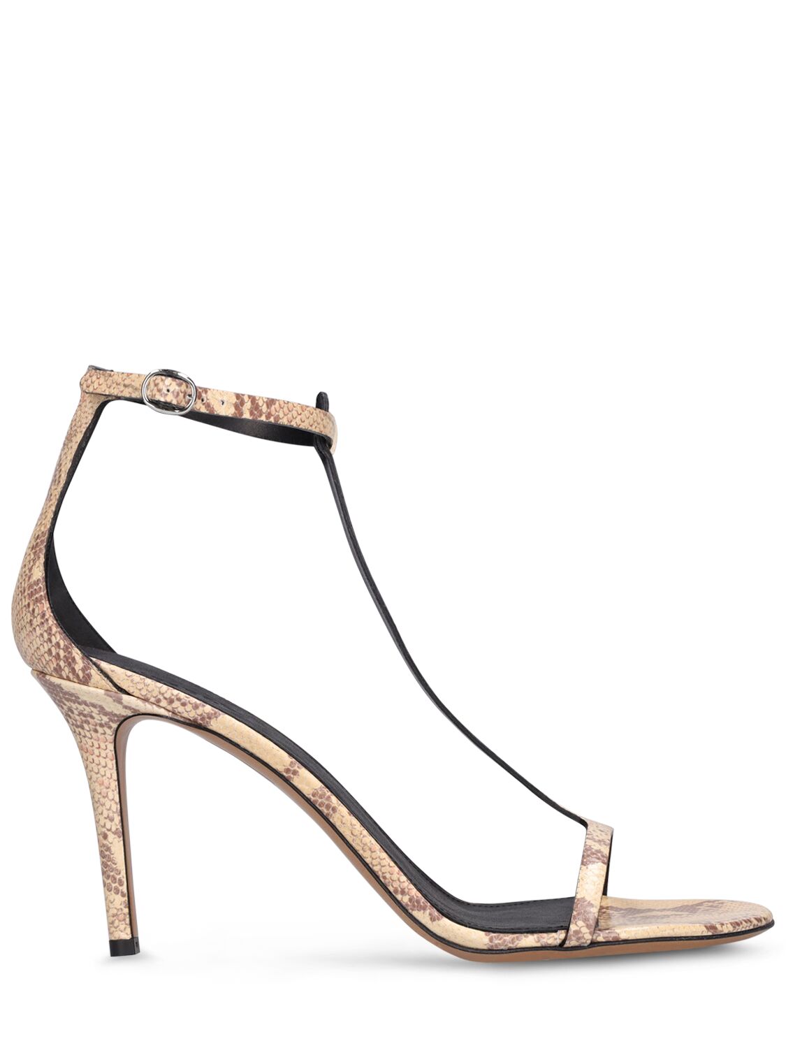Sandales À Imprimé Python Einari-gd 85 Mm - ISABEL MARANT - Modalova