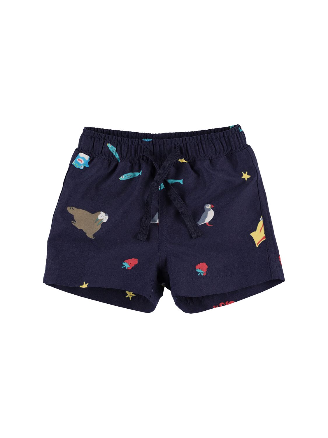 Sea Print Nylon Swim Shorts – KIDS-BOYS > CLOTHING > SWIMWEAR