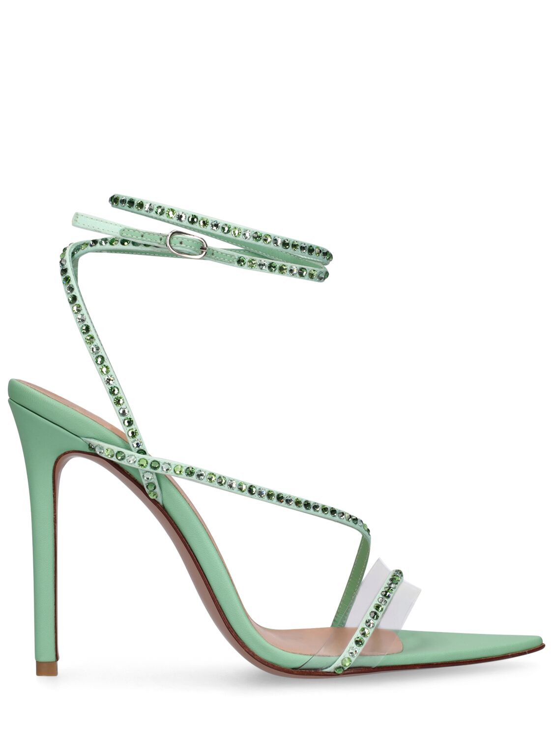 ANDREA WAZEN 105mm Dassy Sunset Pvc & Leather Sandals