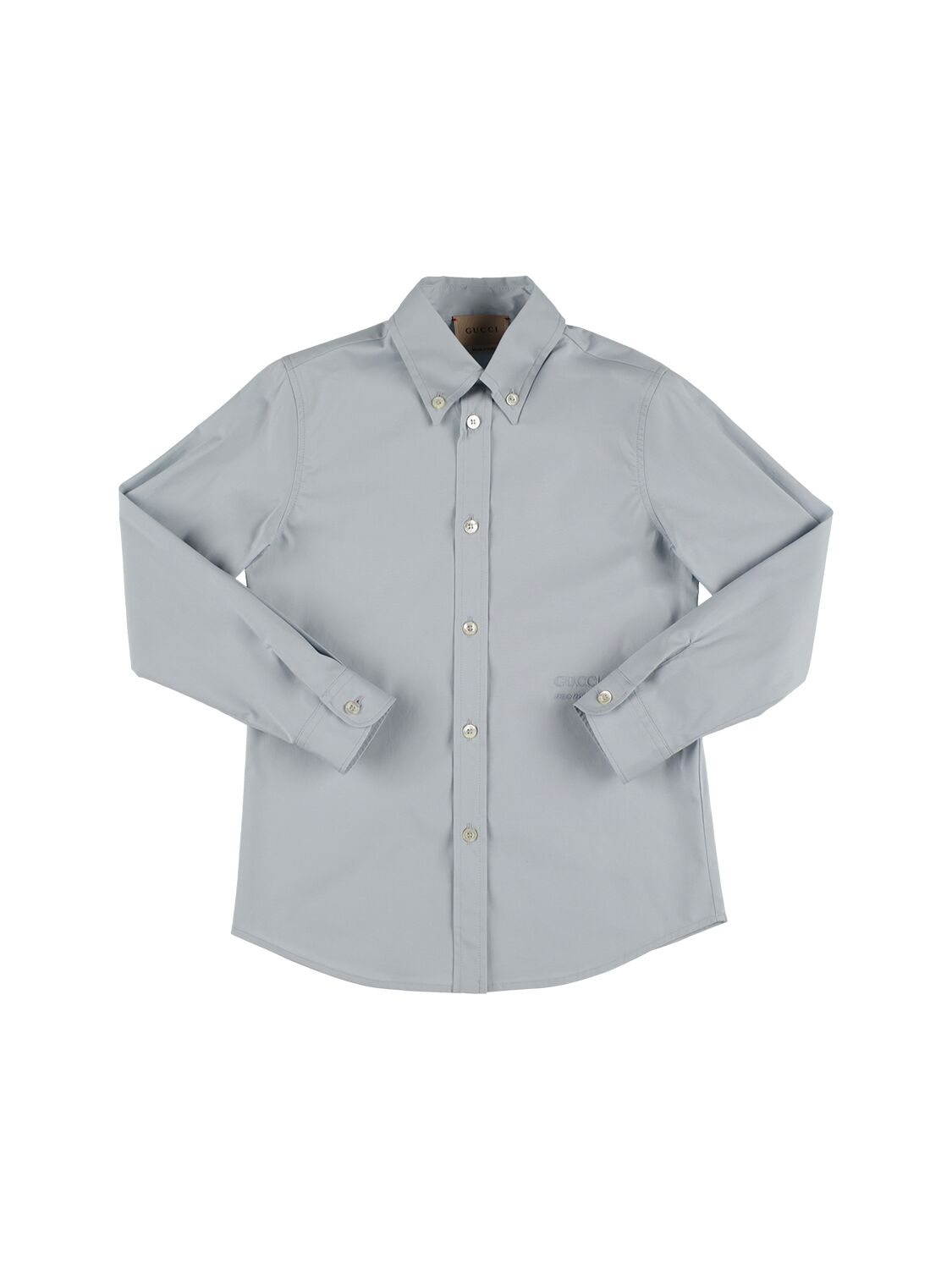 Image of Stretch Cotton Poplin Shirt