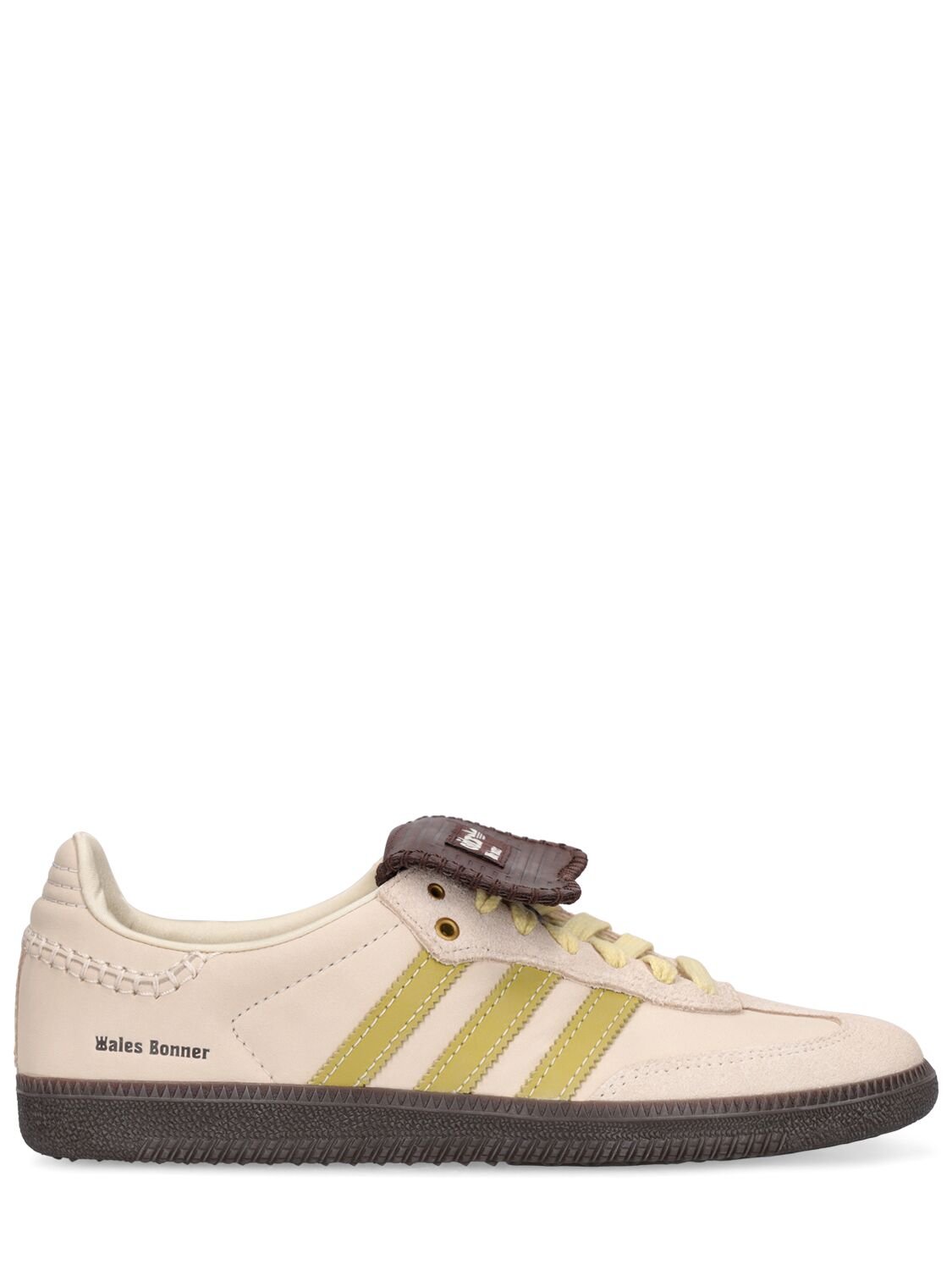 Adidas Originals X Wales Bonner Samba Suede Sneakers In Ecru Tint
