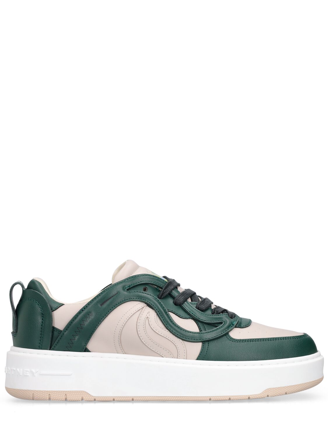 Stella Mccartney 25mm S-wave 1 Alter Trainers In Green,white