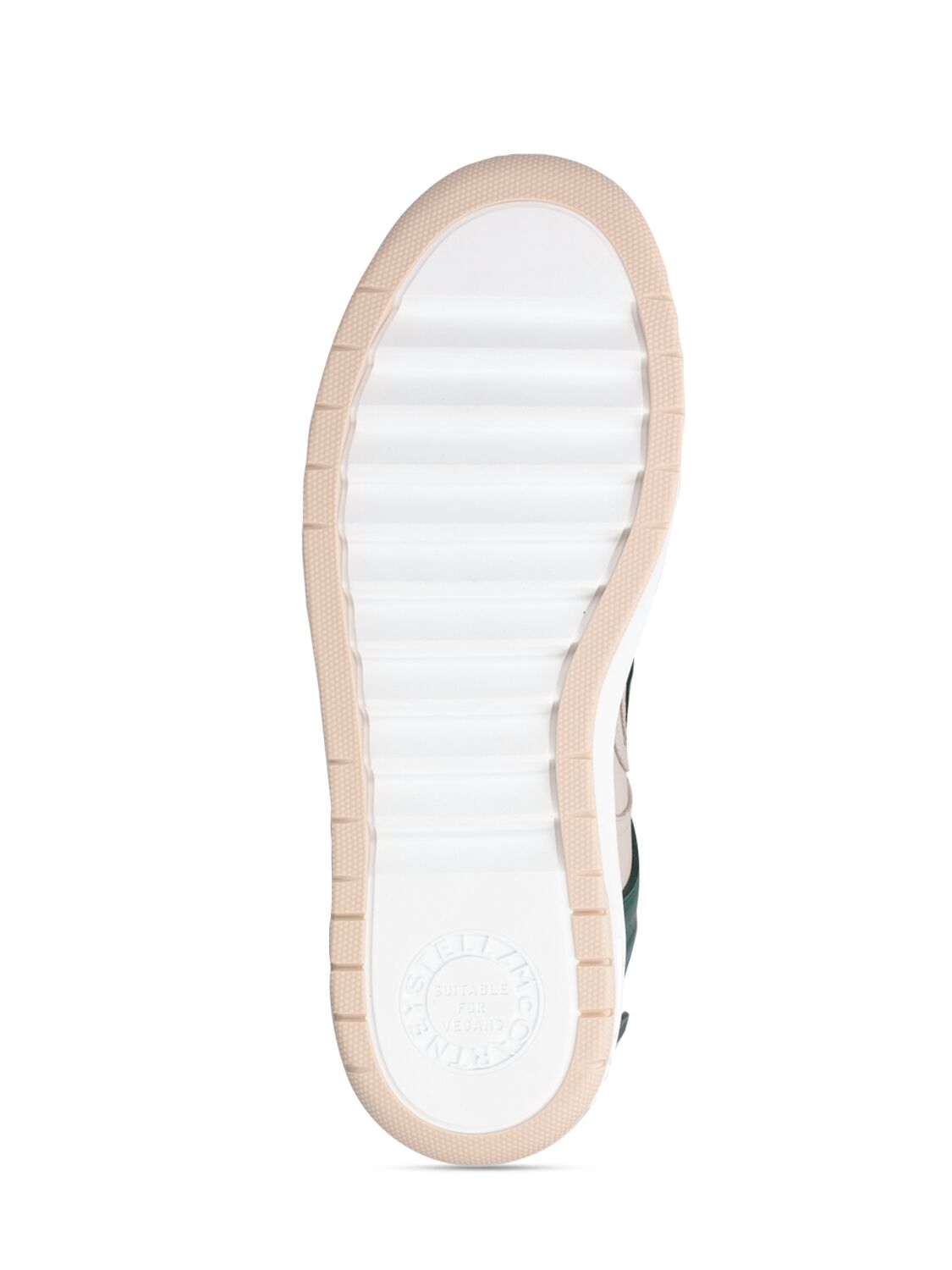 Shop Stella Mccartney 25mm S-wave 1 Alter Sneakers In Green,white