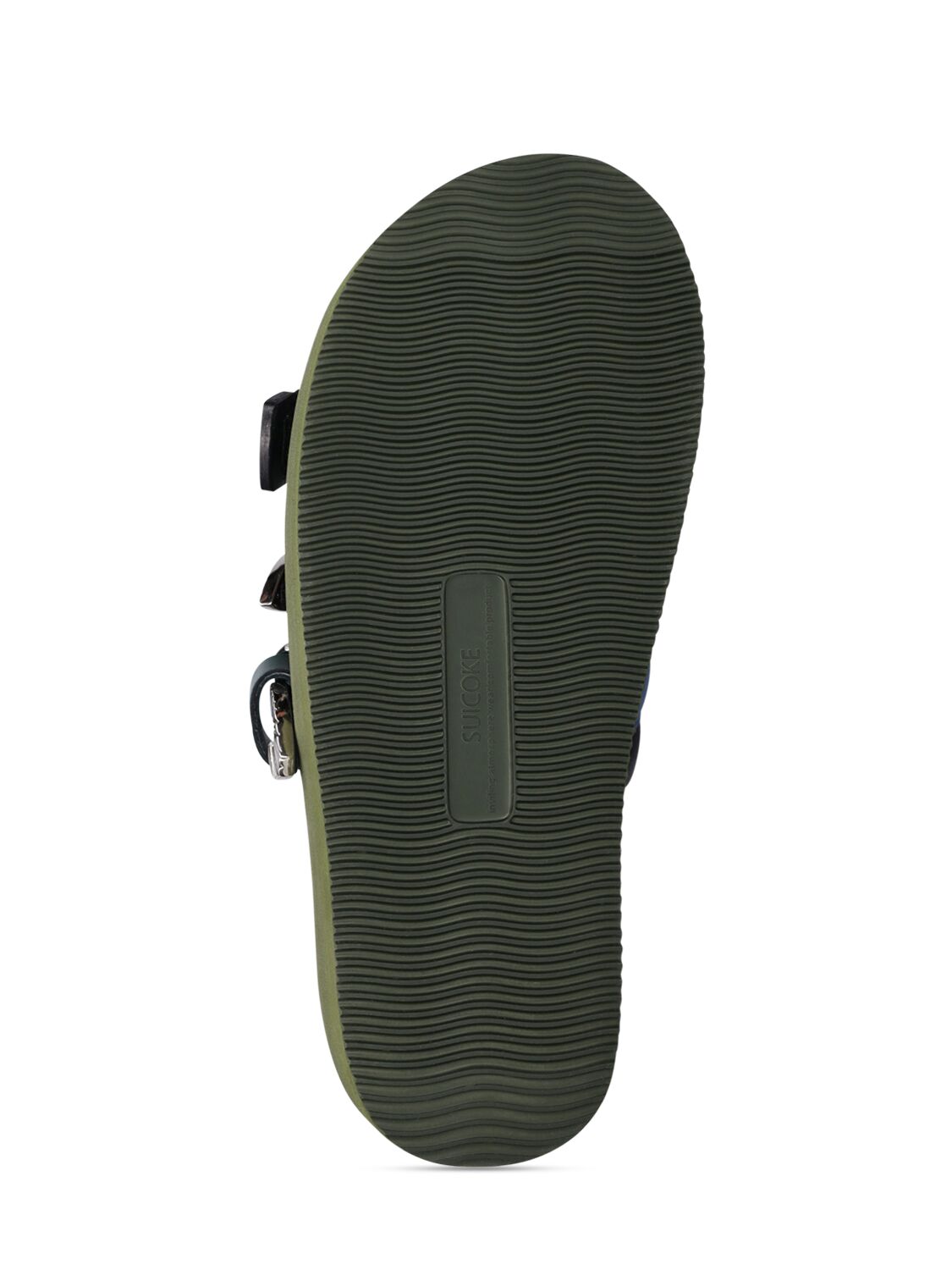 Shop Suicoke Toga Virilis Moto-cabtog Slides In Olive Green