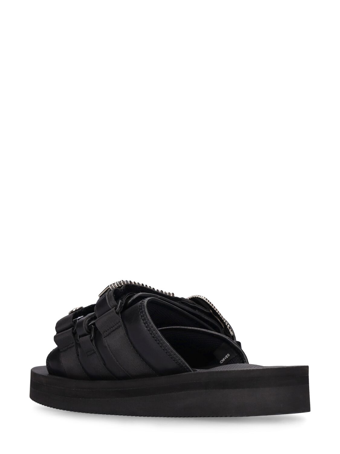 Shop Suicoke Toga Virilis Moto-cabtog Slides In Black