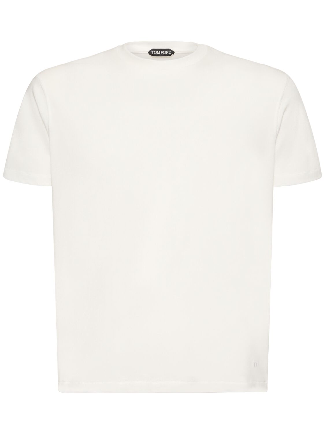 Tom Ford Cotton-blend T-shirt In White