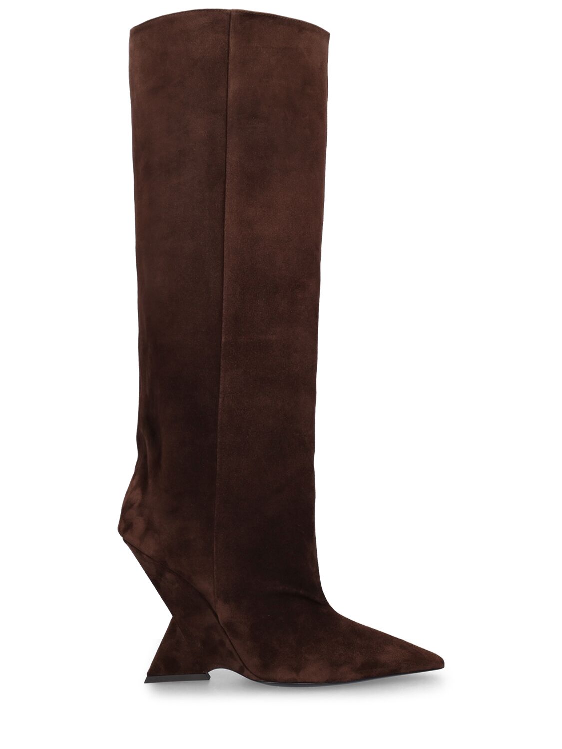 105mm Cheope Suede Tall Boots – WOMEN > SHOES > BOOTS