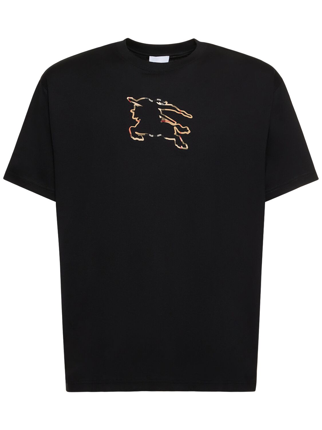 Shop Burberry Padbury Relaxed Fit Jersey T-shirt In Black