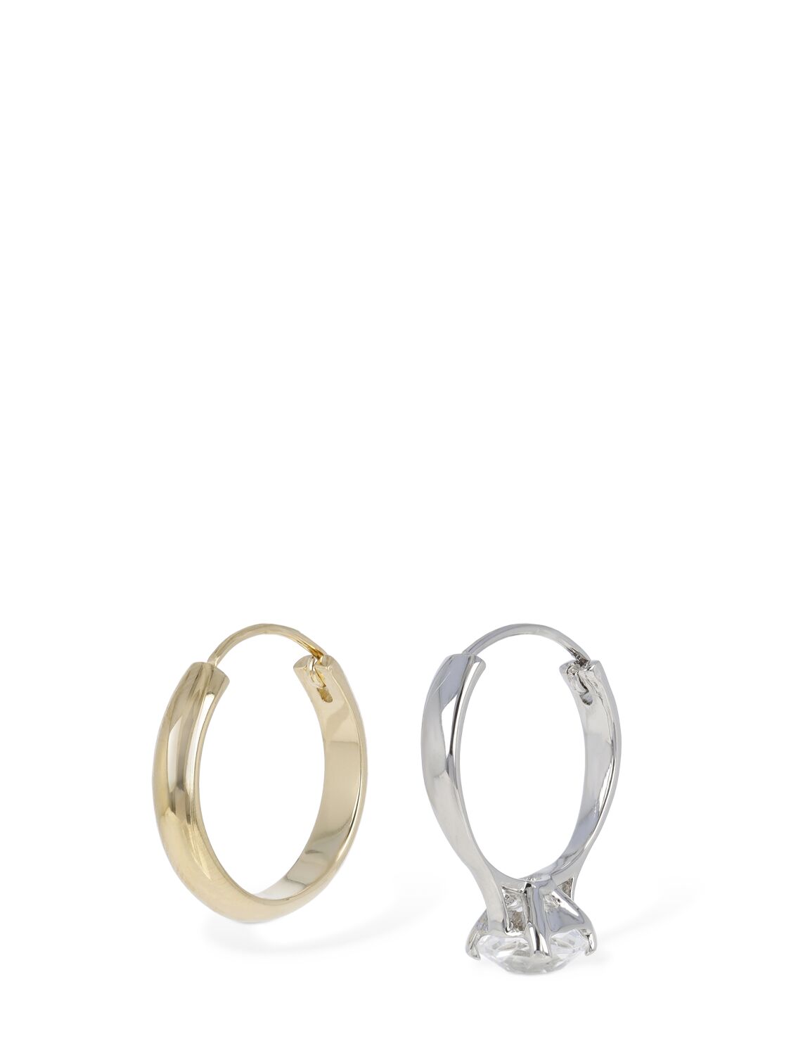 Shop Vetements Wedding Earrings In Gold,silver