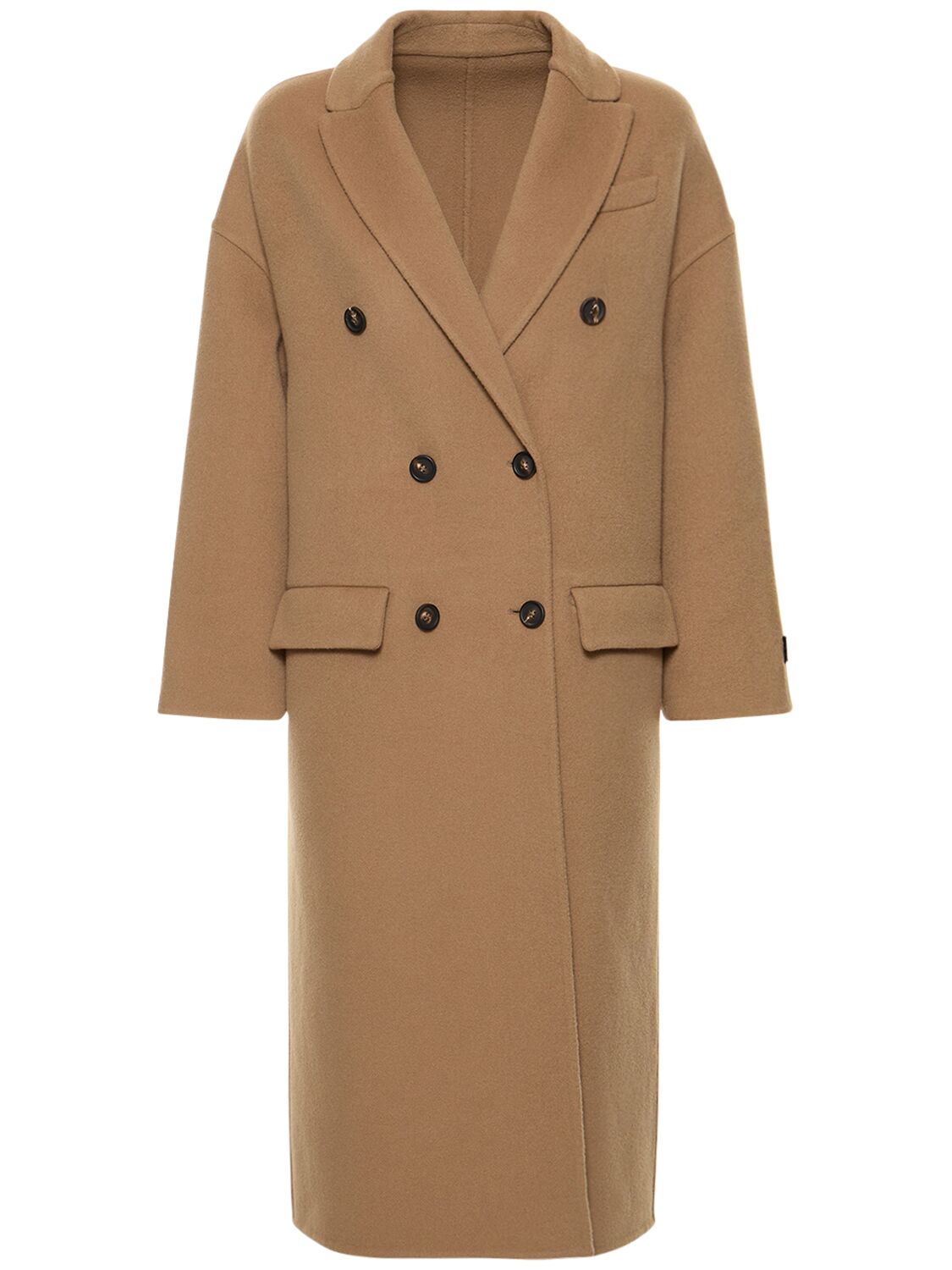 Image of Wool & Cashmere Long Coat