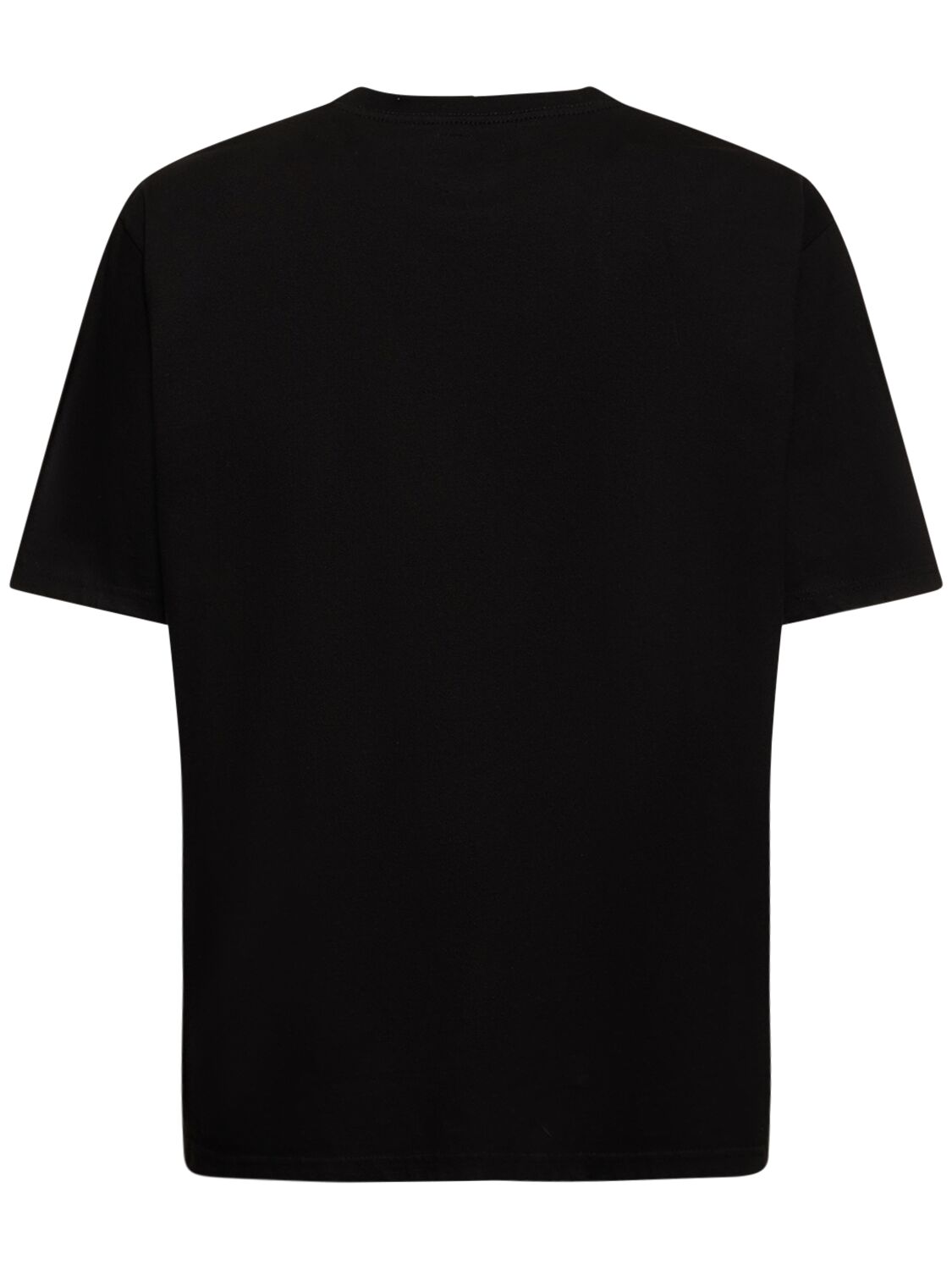 Shop Someit Cotton Distressed Vintage T-shirt In Black
