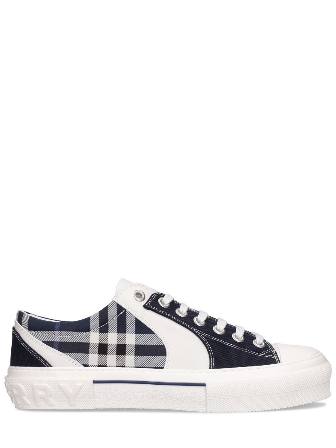 Burberry Vintage Check Low-top Trainers In White