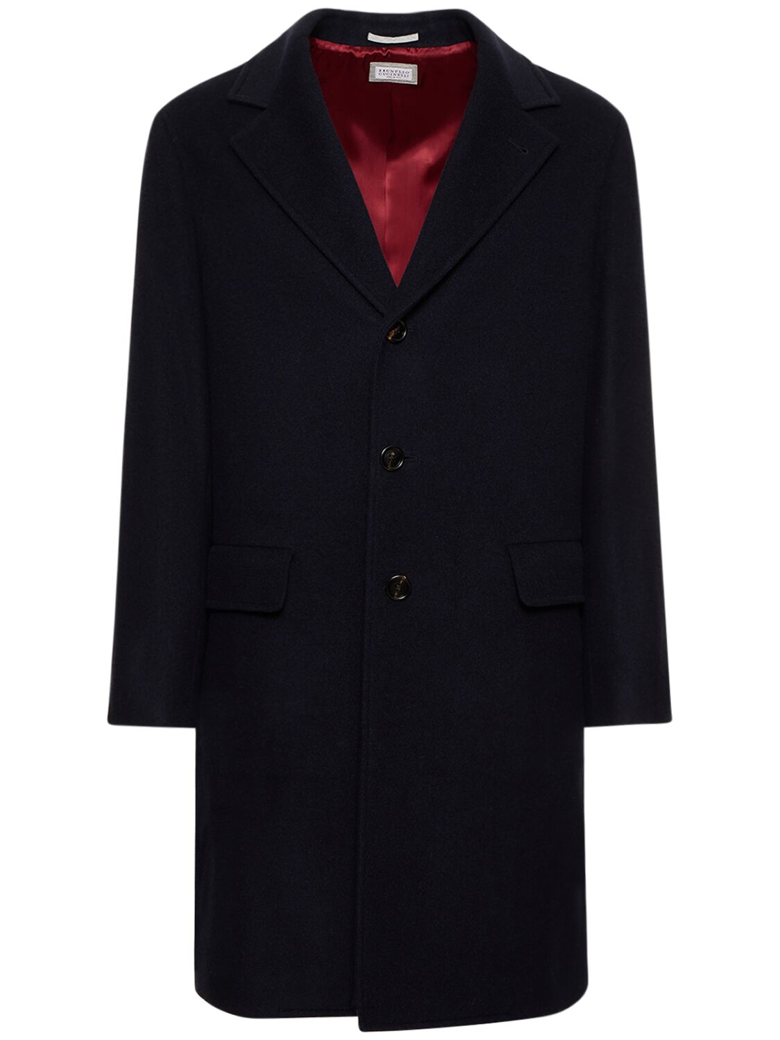 Image of Cashmere Single Breasted Overcoat