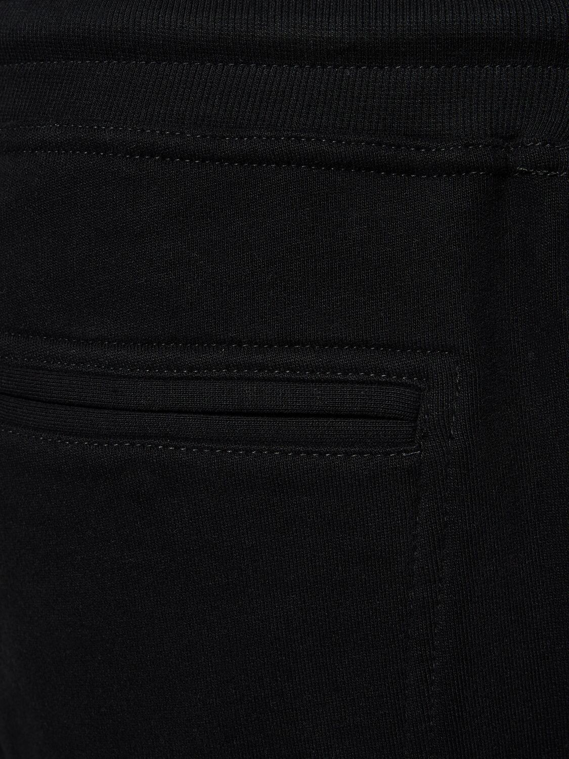 Shop Brunello Cucinelli Cotton Sweatpants In Black