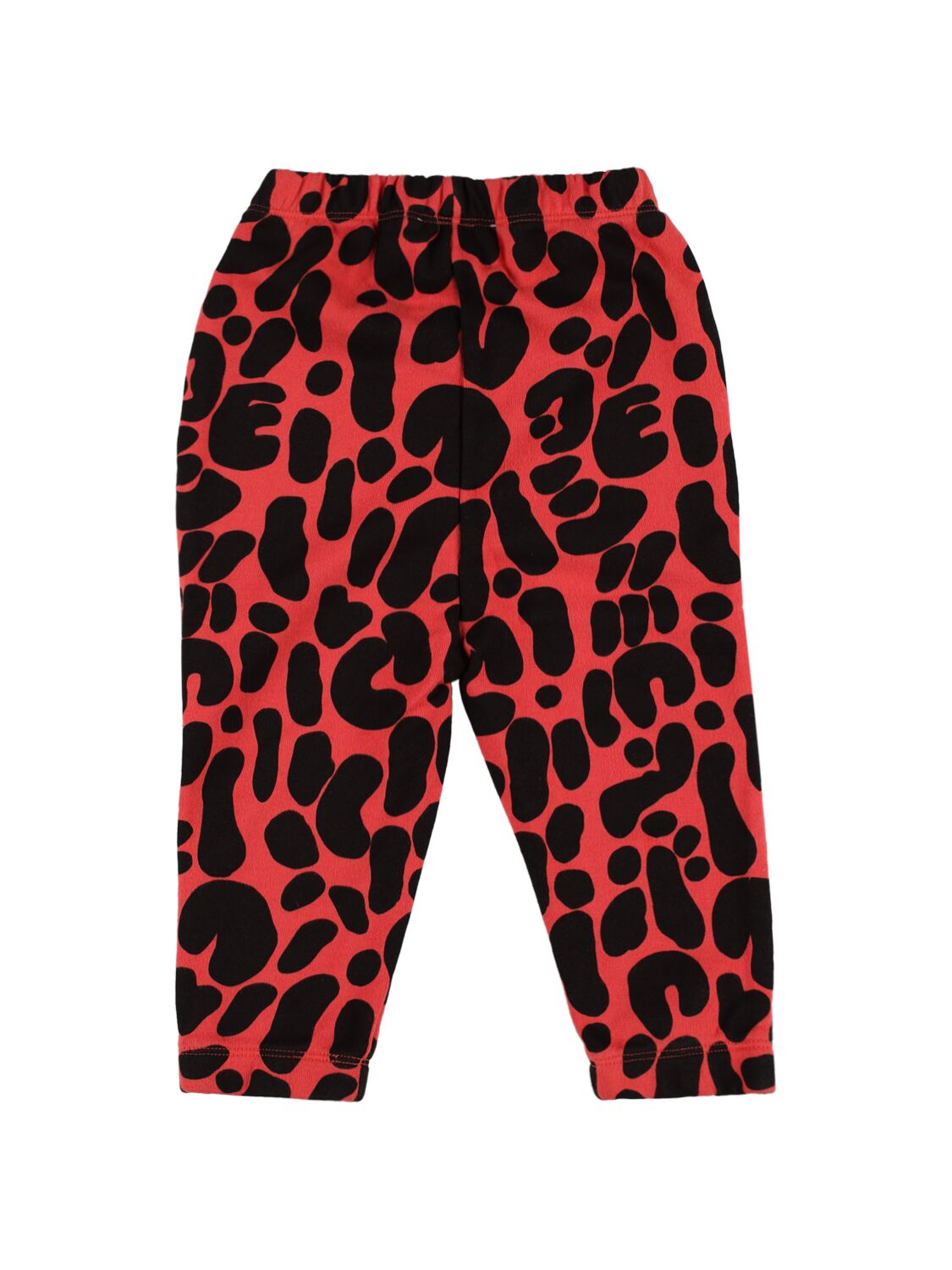 Shop The Animals Observatory Animal Print Cotton Leggings In Multicolor