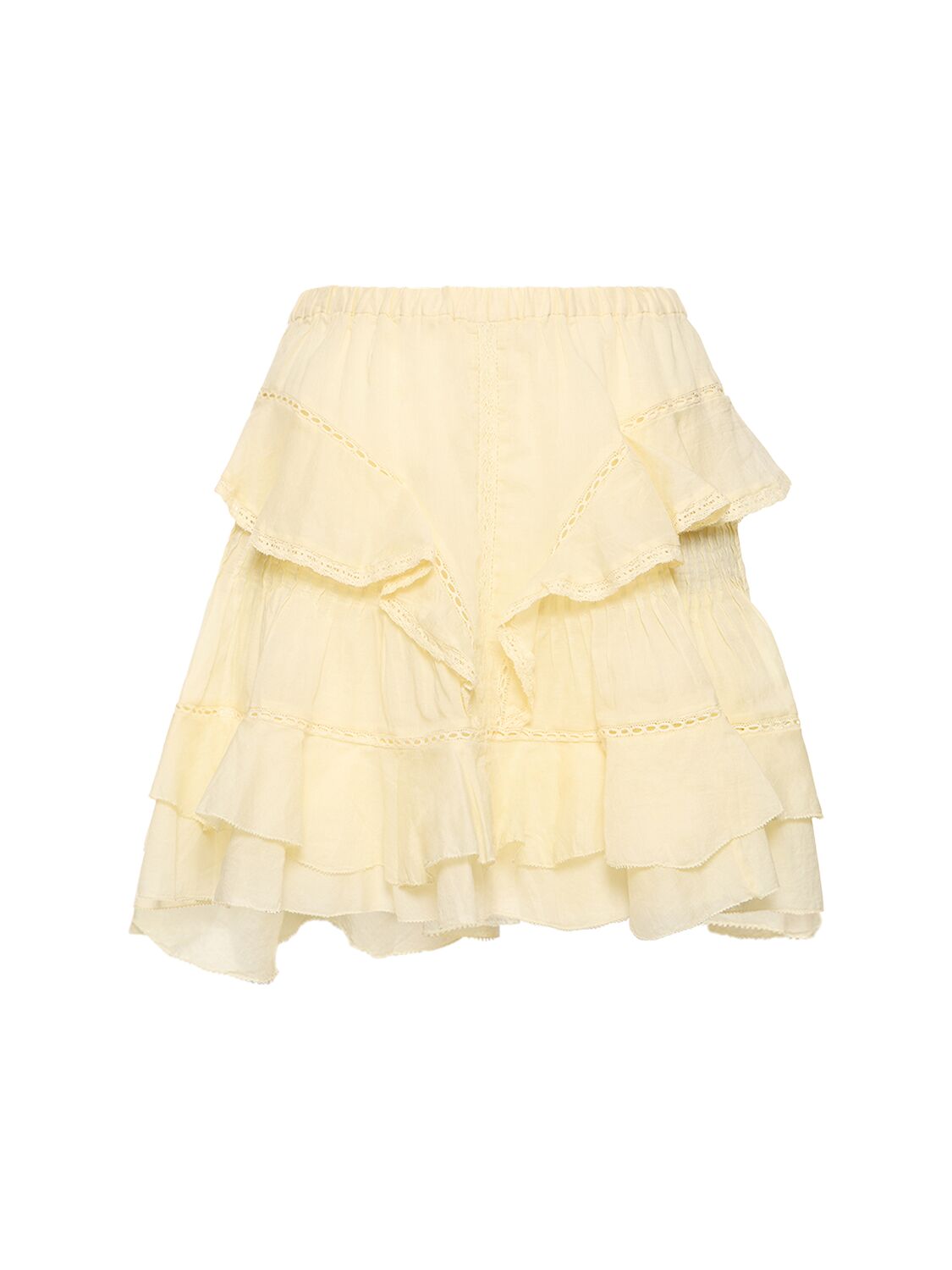 Moana Cotton Mini Skirt – WOMEN > CLOTHING > SKIRTS