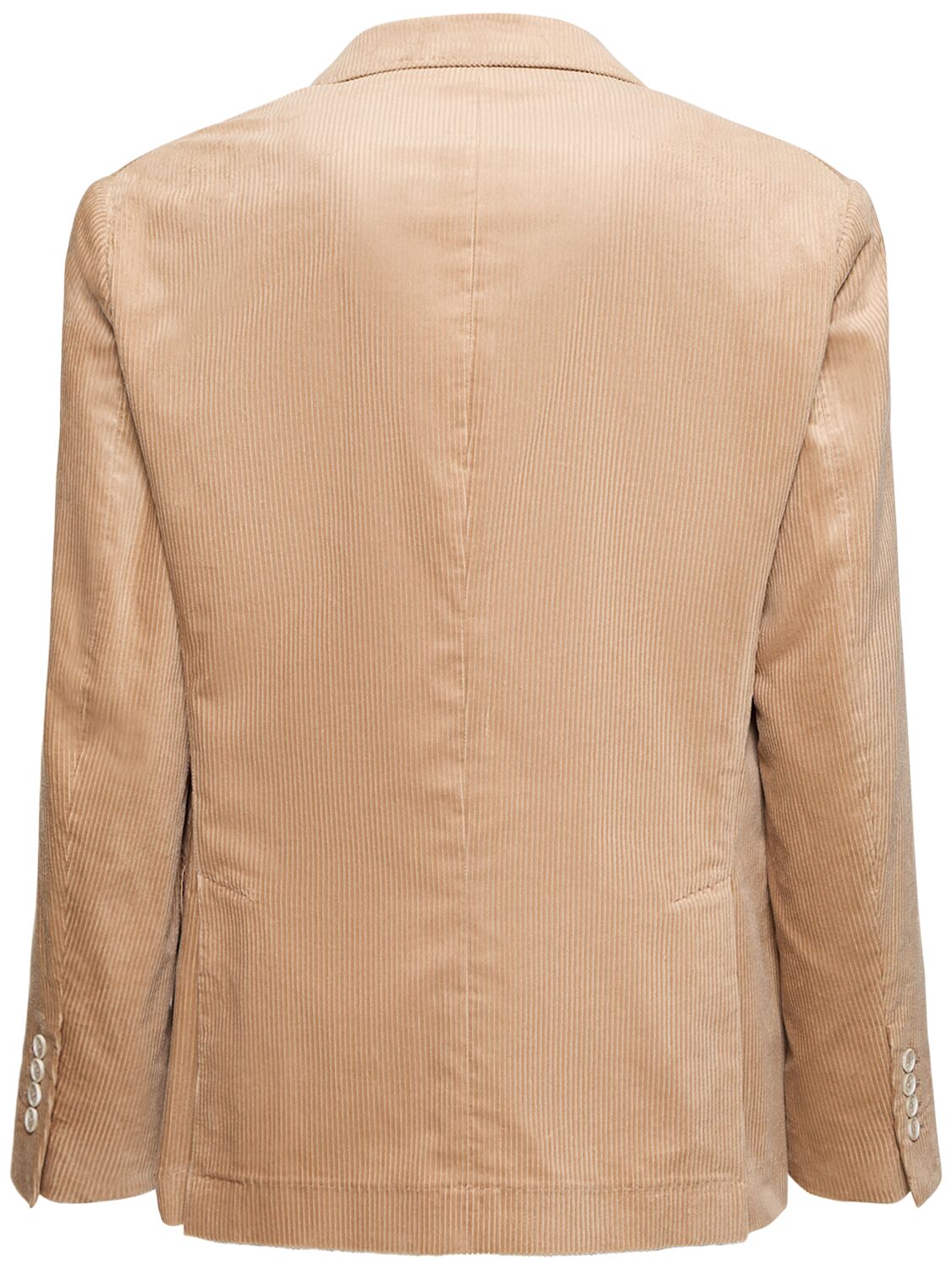 Shop Brunello Cucinelli Velvet Corduroy Suit Jacket In Beige