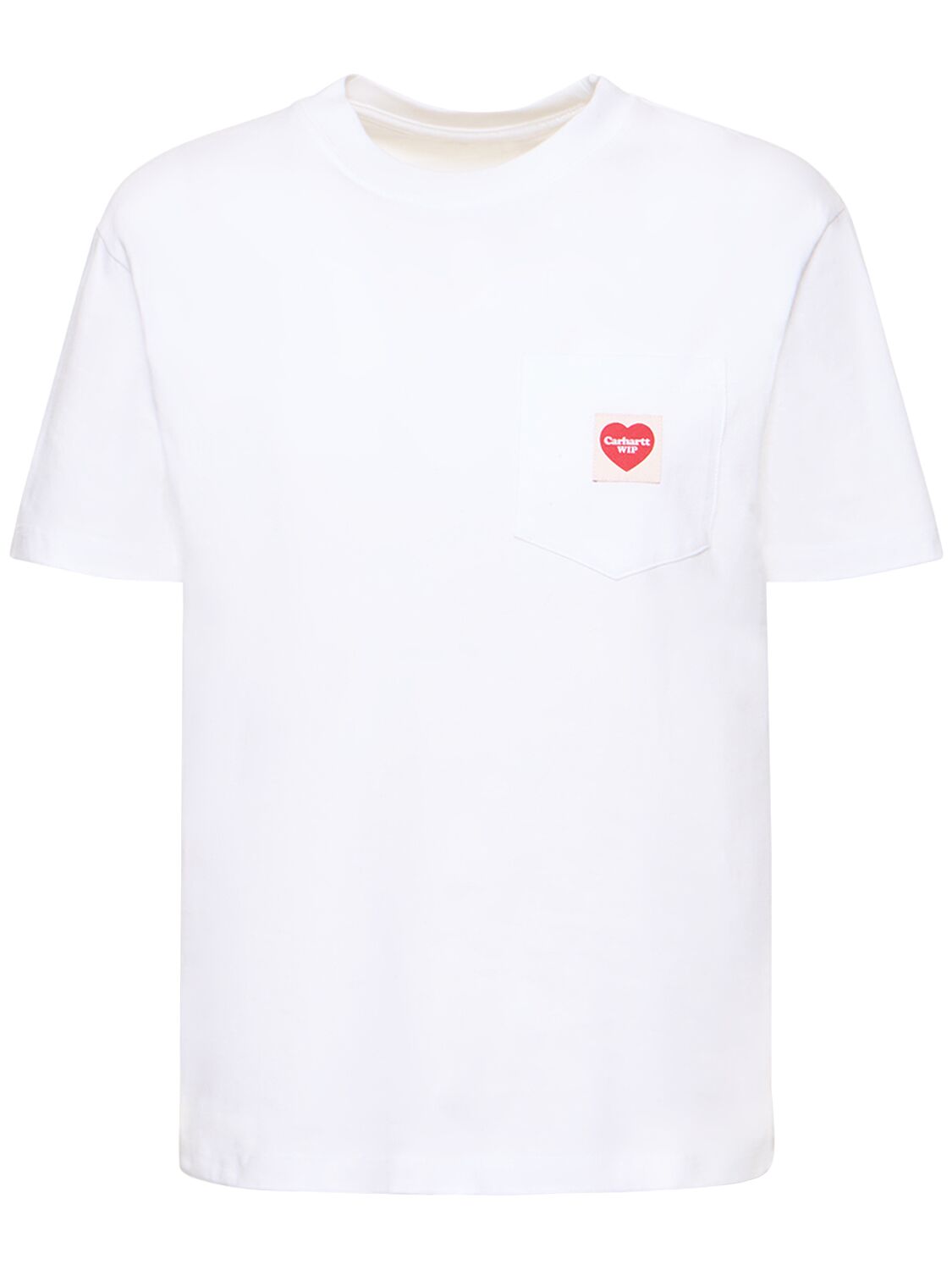 Carhartt Heart Ii Hartt Organic Cotton T-shirt In White