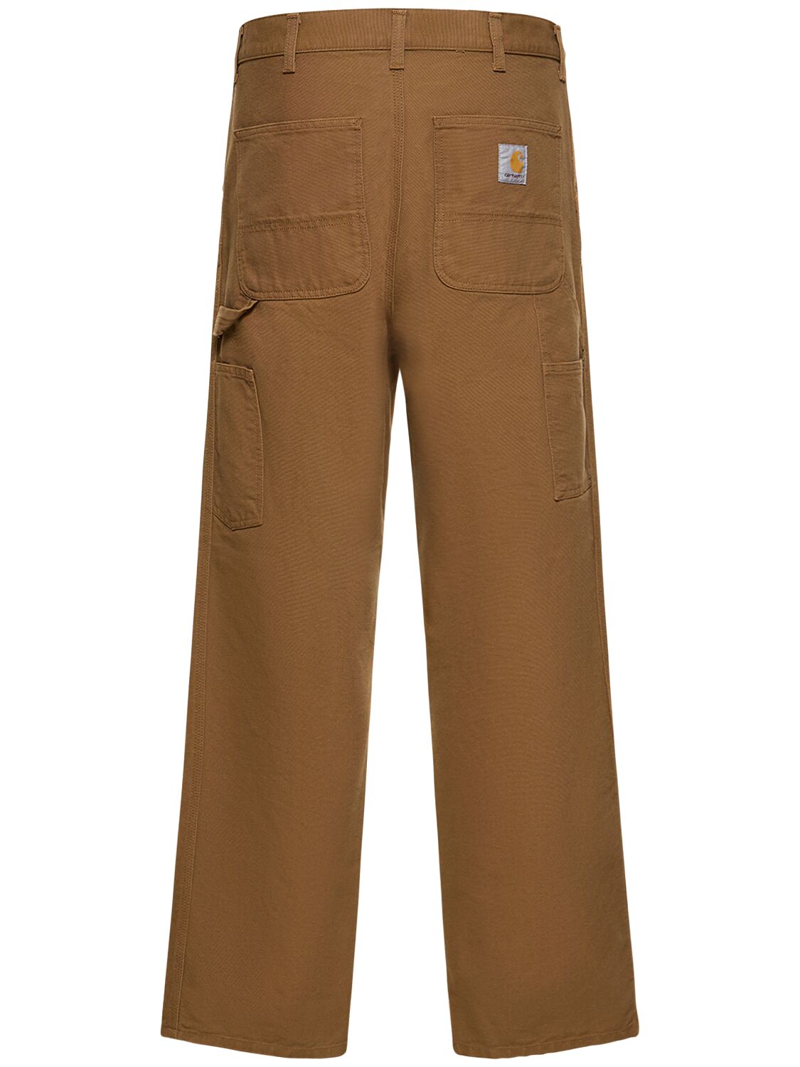 Shop Carhartt Single-knee Relaxed Straight Fit Pants In Hamilton Brown
