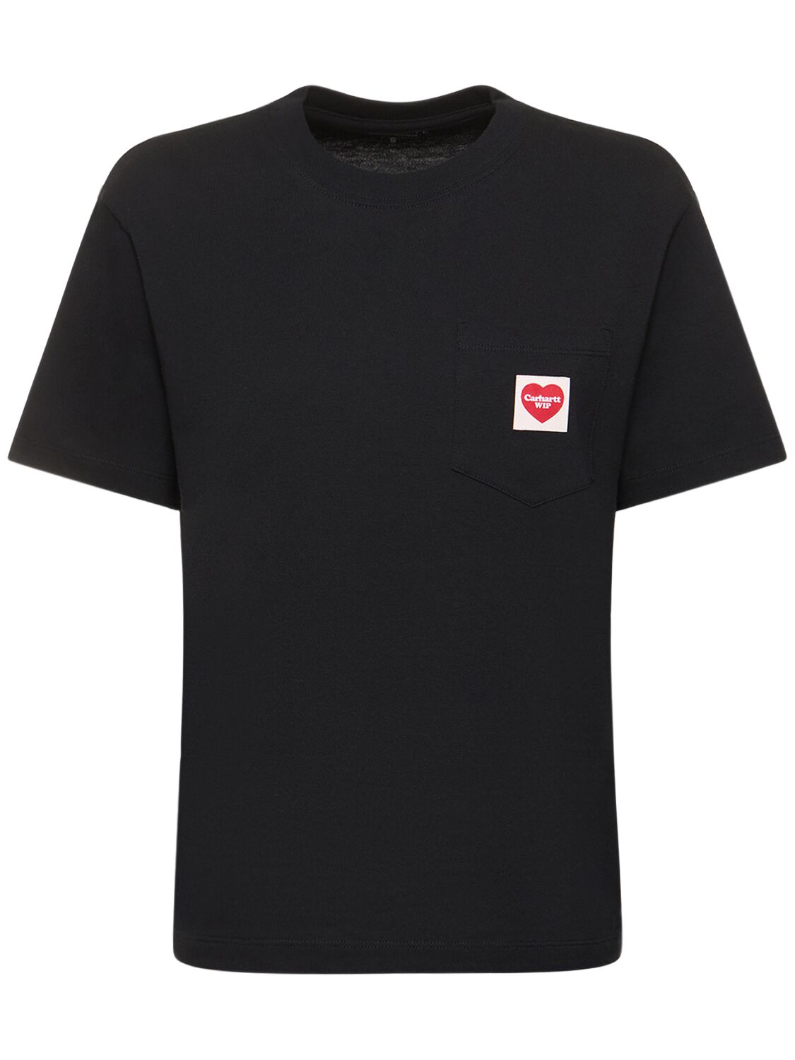 Carhartt Pocket Heart T-shirt In Black