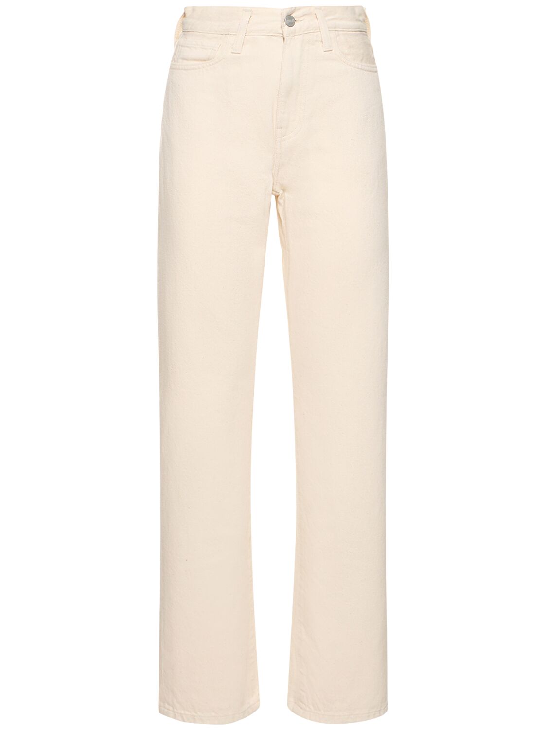 Carhartt Noxon High Waist Straight Leg Jeans In Beige