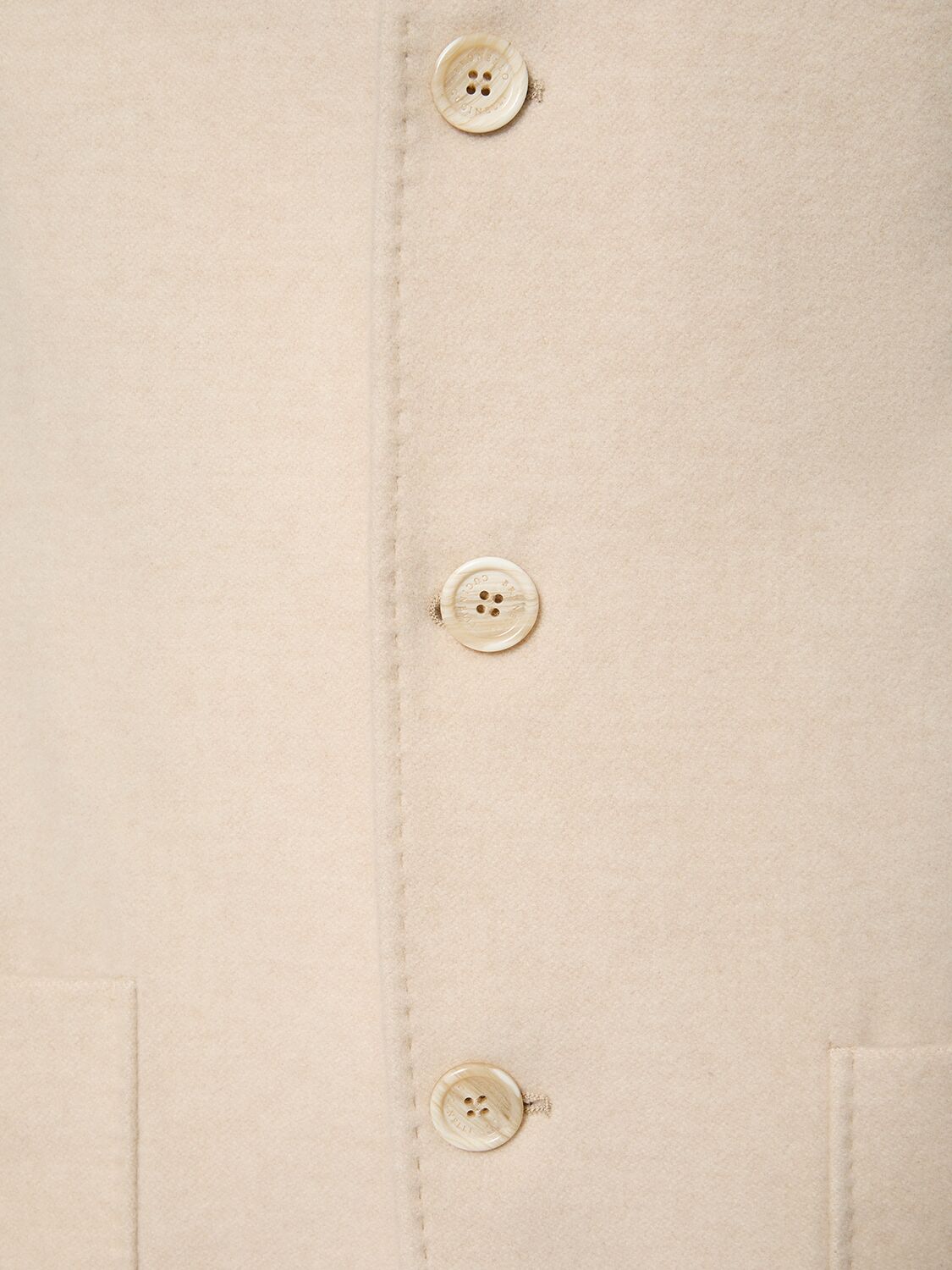 Shop Brunello Cucinelli Cashmere Casual Jacket In Sand