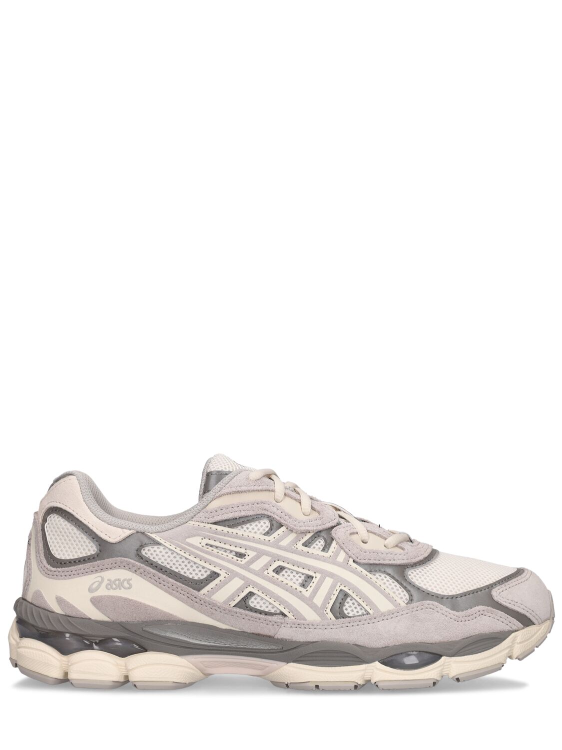 Asics Gel-nyc Suede Sneakers In Cream,oyster