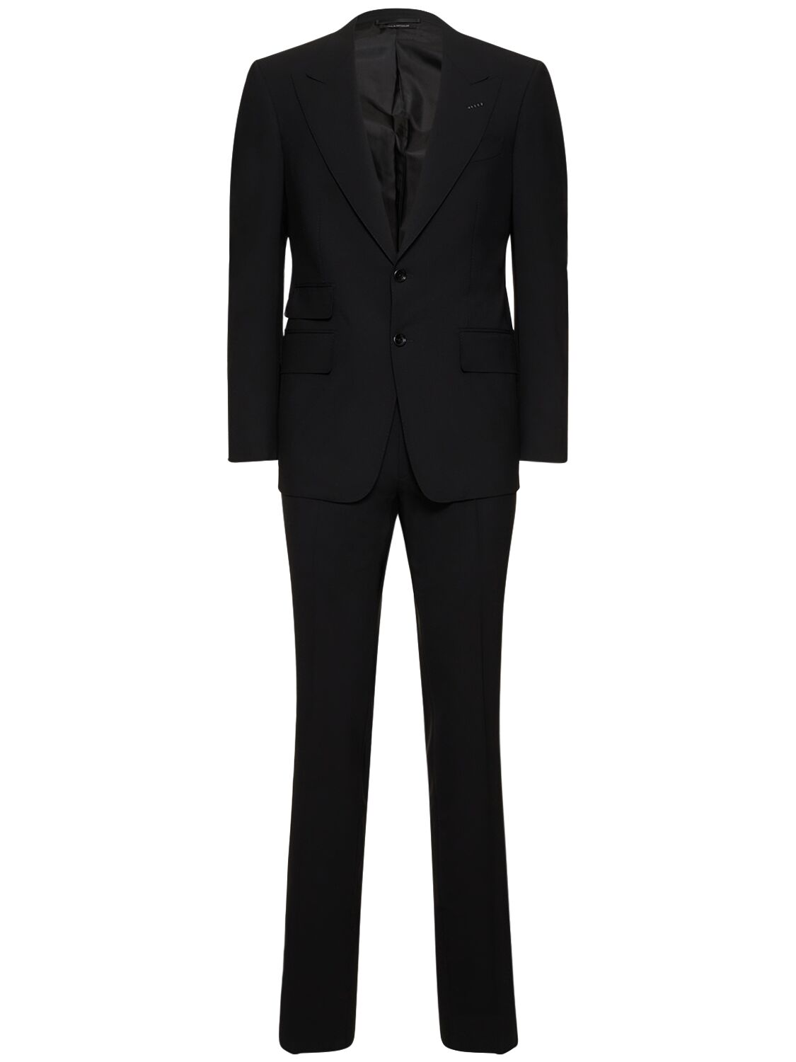 Shelton Stretch Wool Plain Weave Suit – MEN > CLOTHING > SUITS