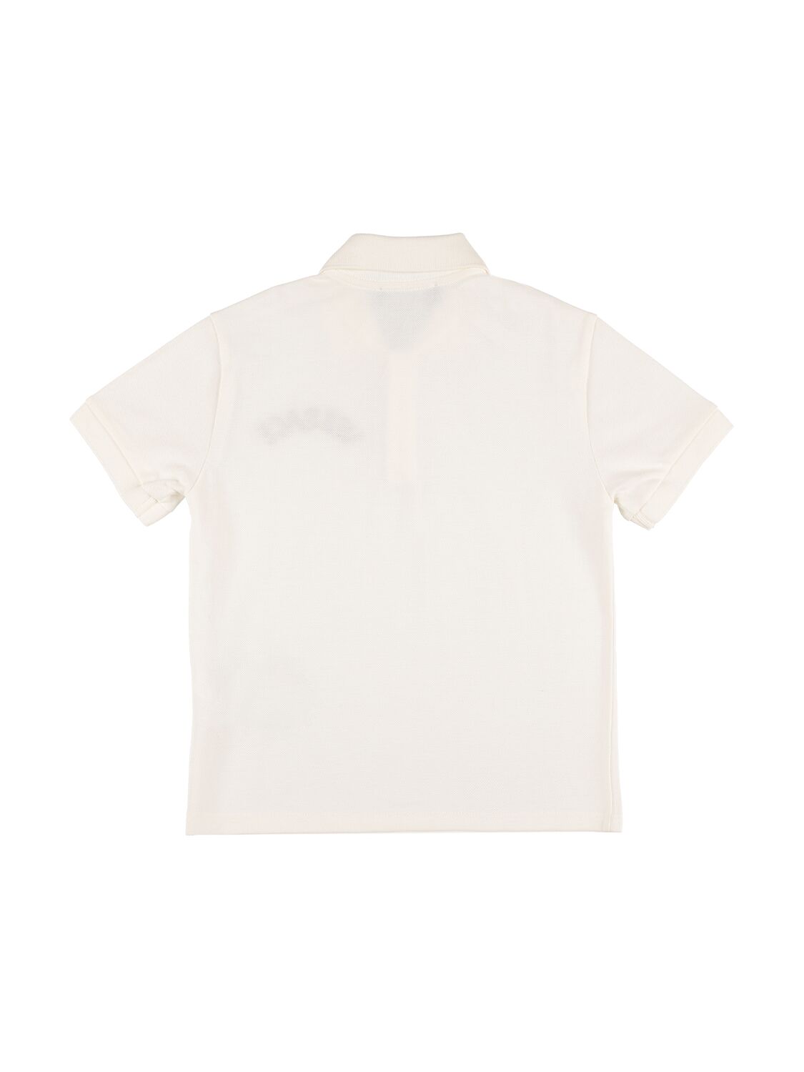 Shop Versace Cotton Polo T-shirt W/ Logo In White