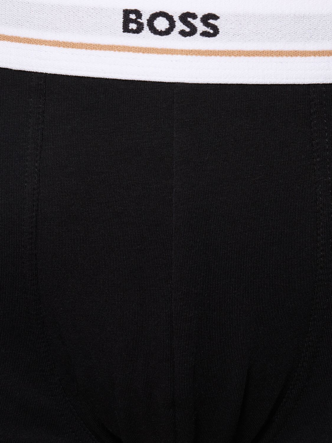 Shop Hugo Boss Pack Of 5 Logo Boxer Briefs In Black